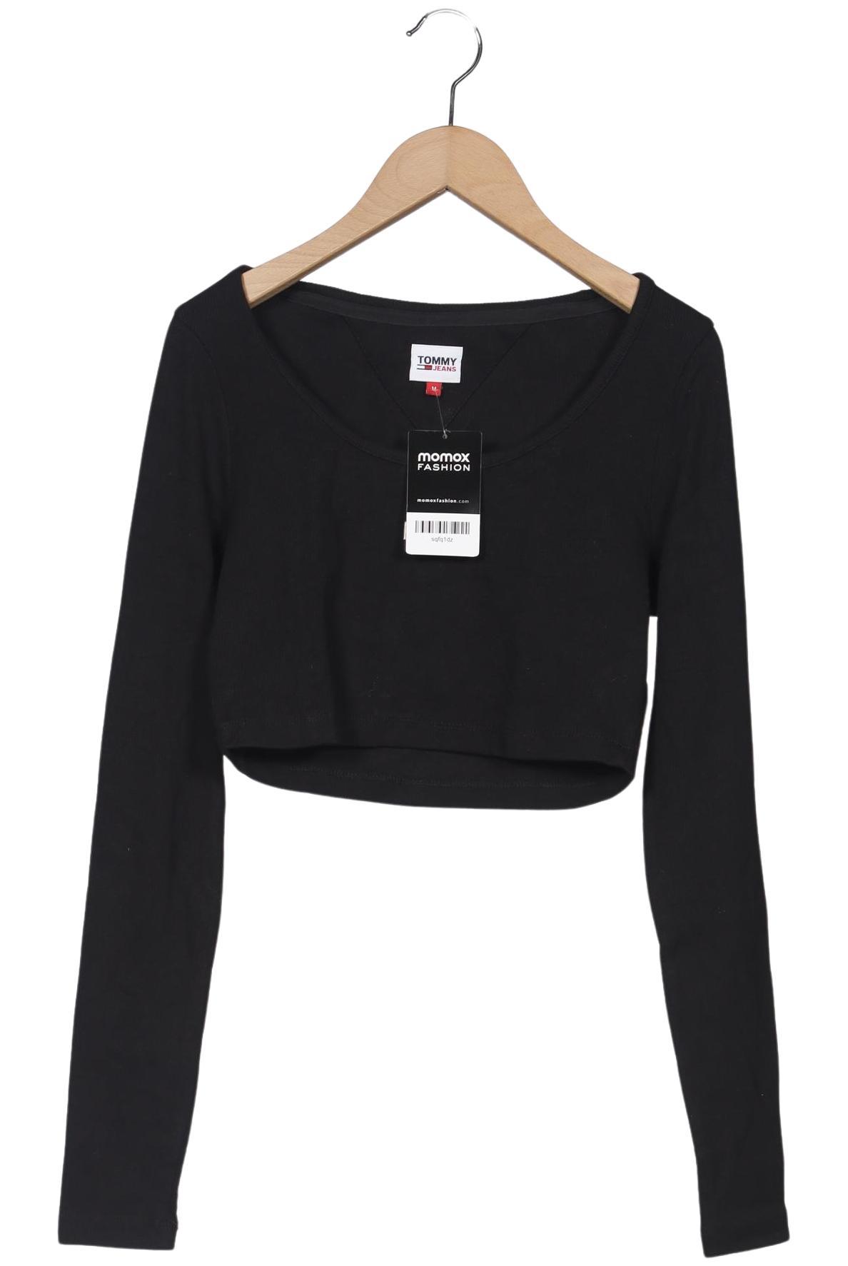 

Tommy Jeans Damen Langarmshirt, schwarz, Gr. 38