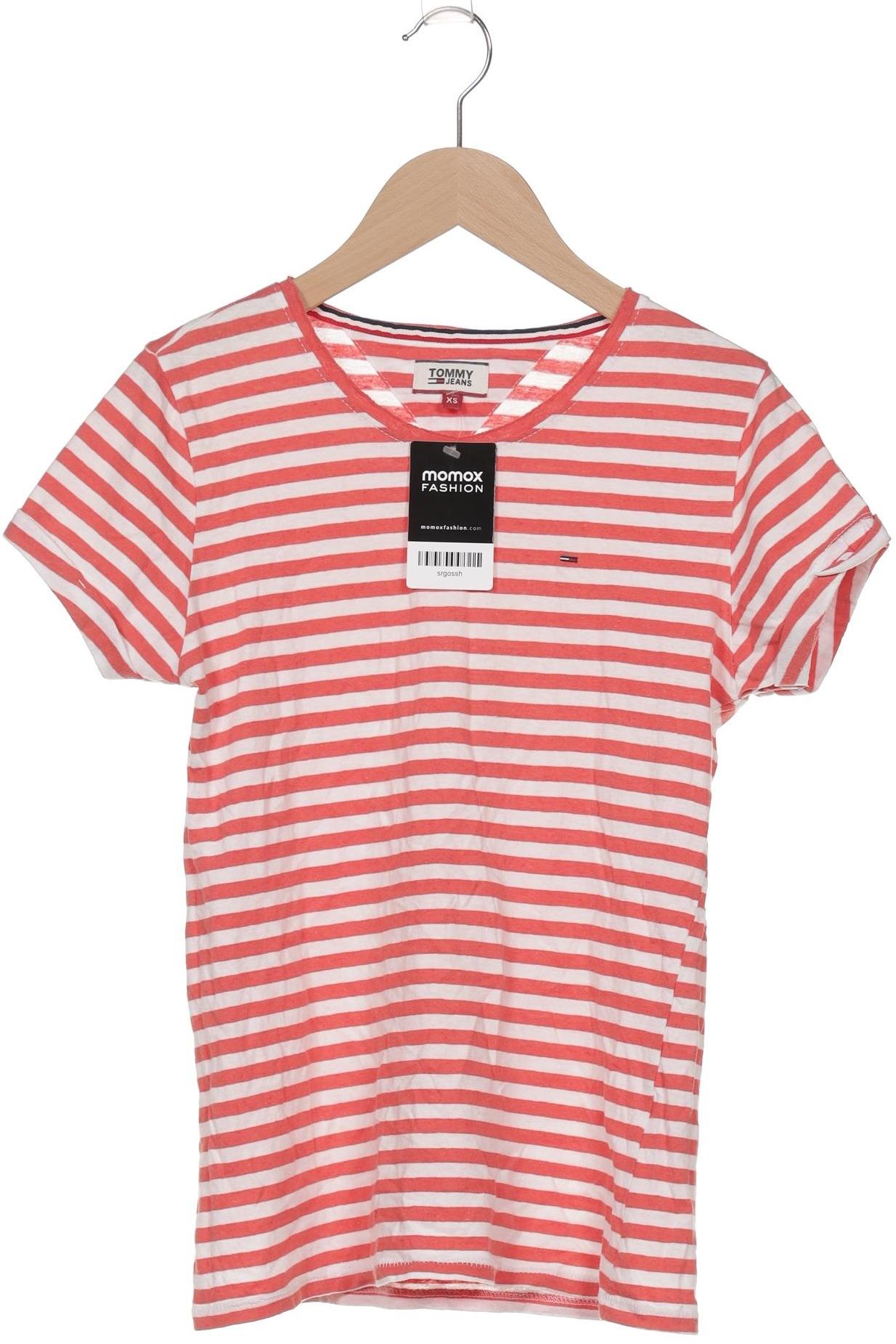 

Tommy Jeans Damen T-Shirt, rot, Gr. 34