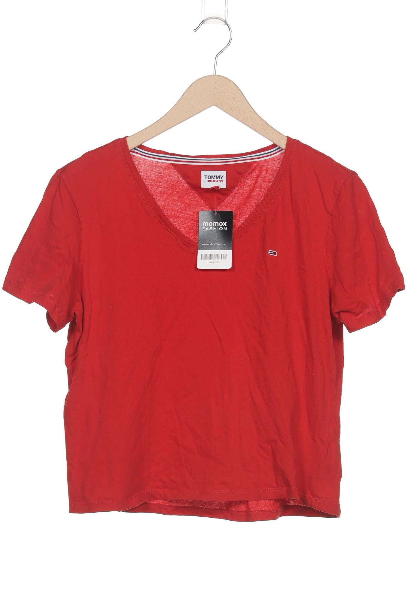 

Tommy Jeans Damen T-Shirt, rot, Gr. 44