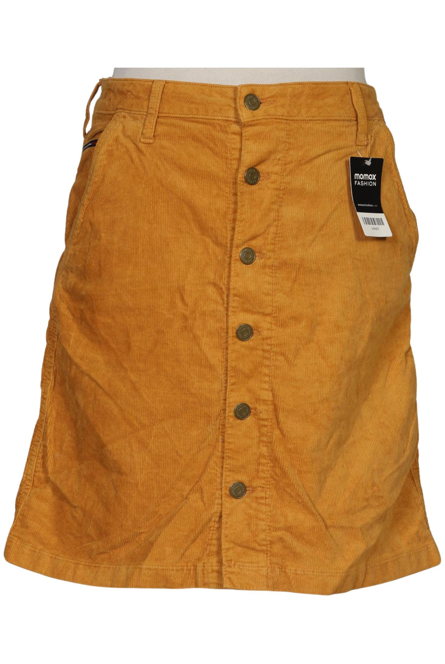 

Tommy Jeans Damen Rock, gelb, Gr. 33