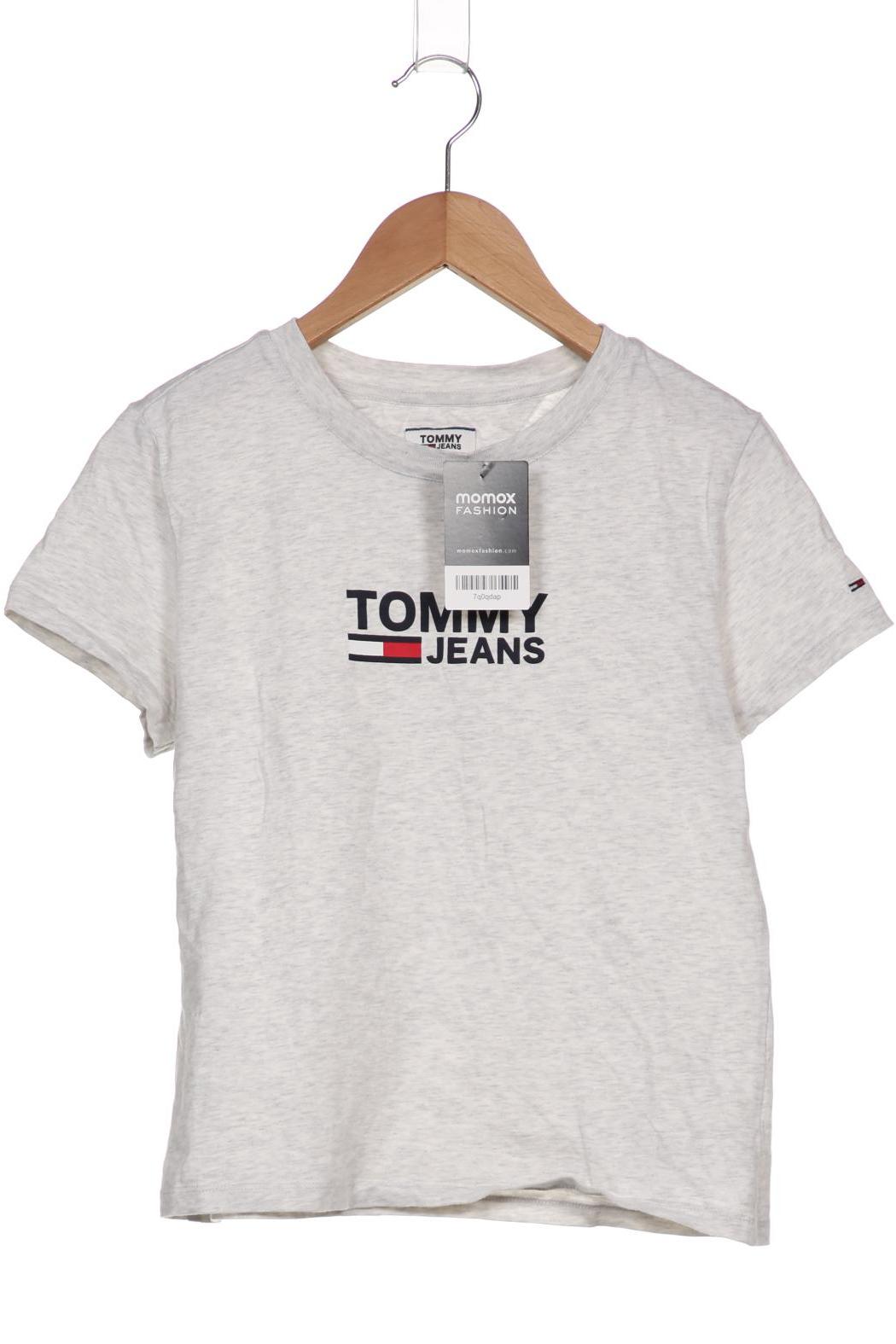 

Tommy Jeans Damen T-Shirt, grau, Gr. 36