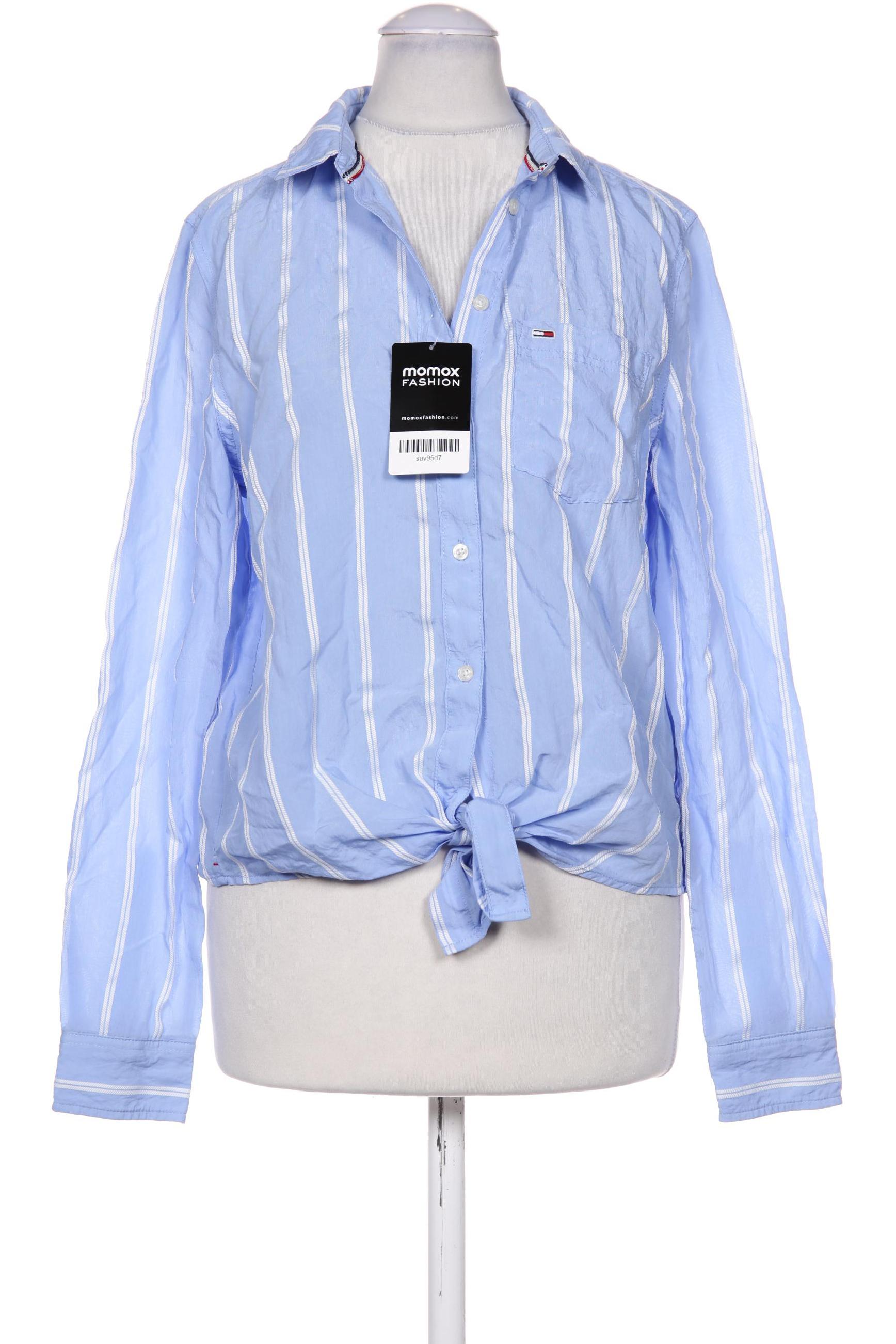 

Tommy Jeans Damen Bluse, blau, Gr. 34