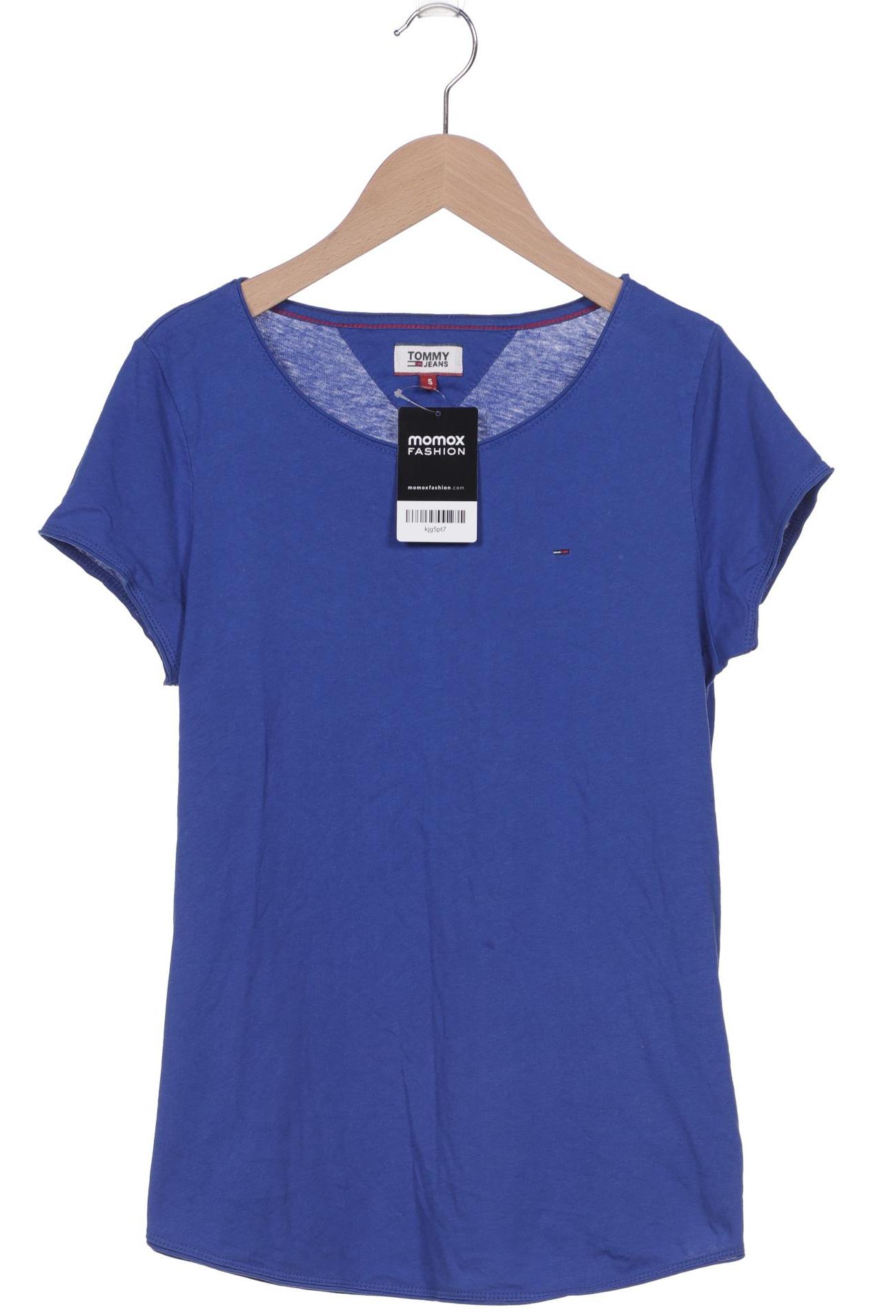 

Tommy Jeans Damen T-Shirt, blau, Gr. 36