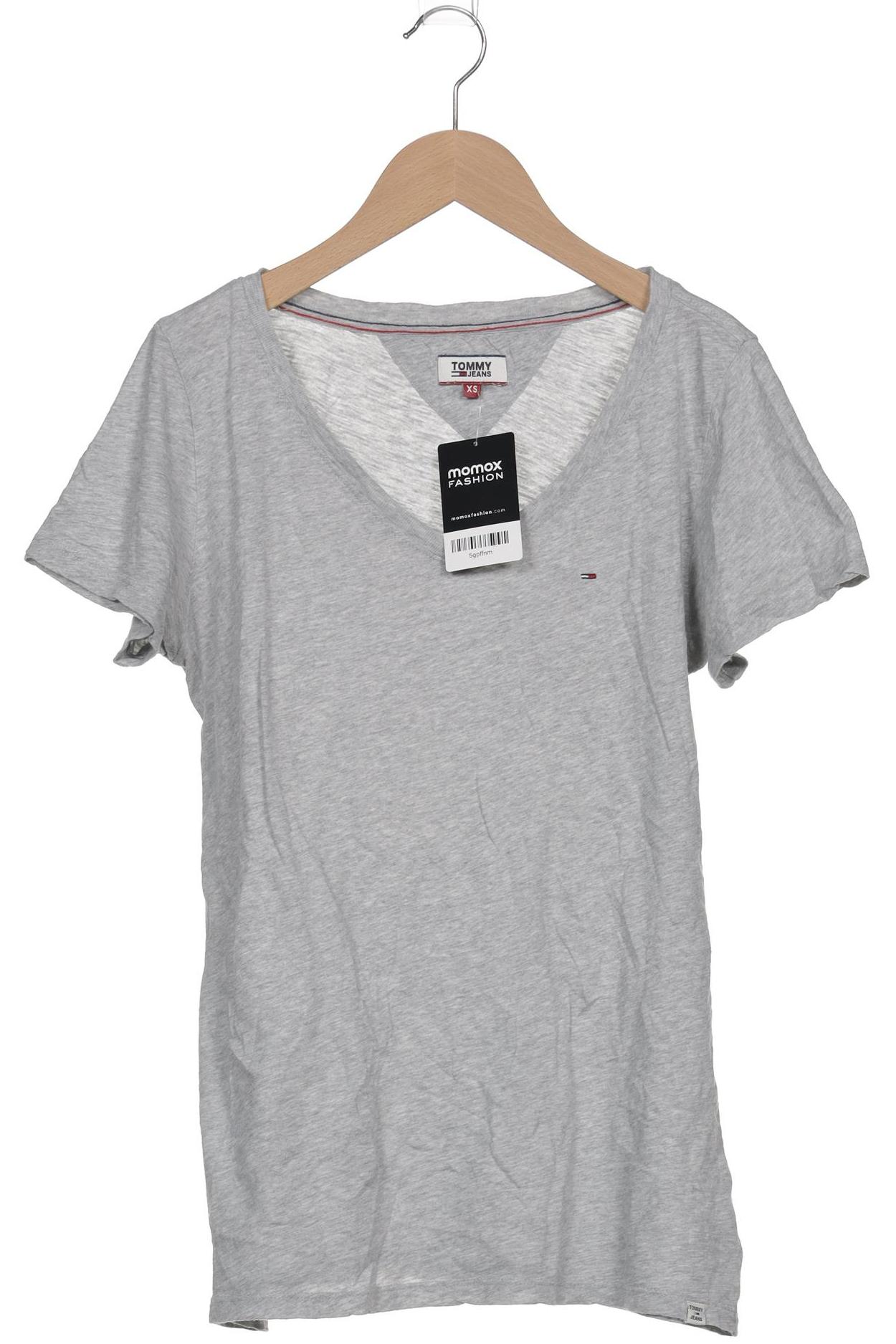 

Tommy Jeans Damen T-Shirt, grau, Gr. 34