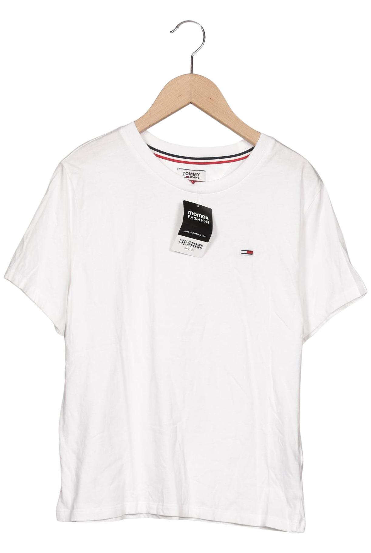 

Tommy Jeans Damen T-Shirt, weiß, Gr. 38