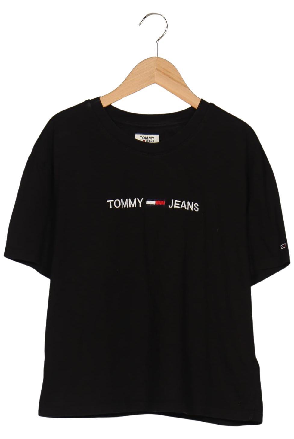 

Tommy Jeans Damen T-Shirt, schwarz, Gr. 42