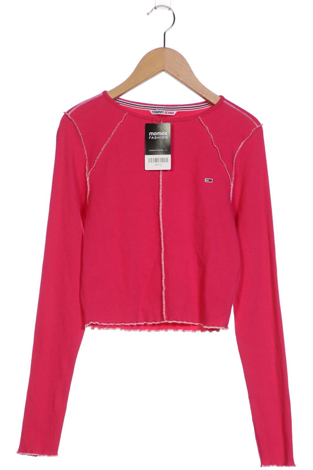 

Tommy Jeans Damen Langarmshirt, pink, Gr. 36