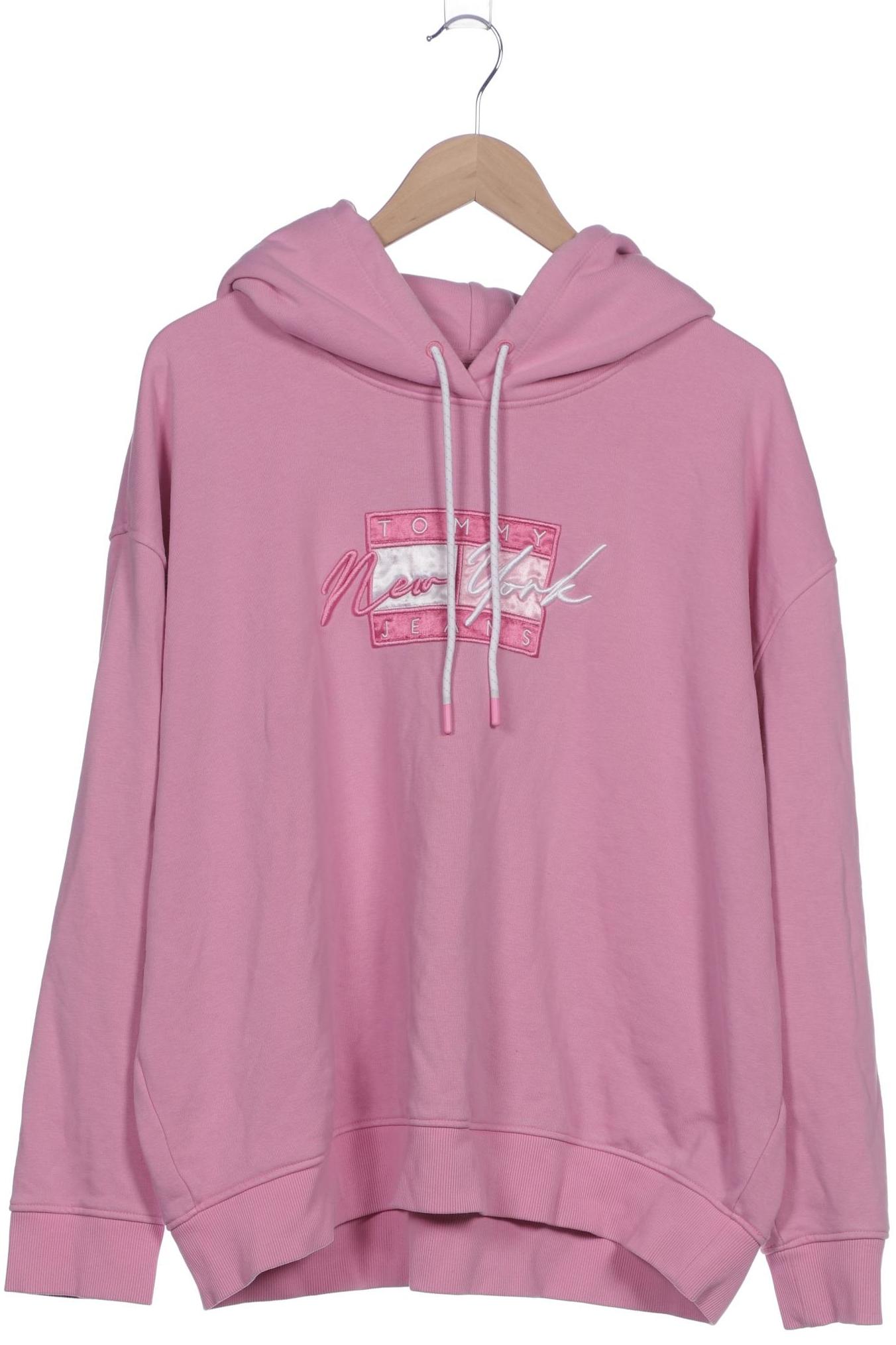 

Tommy Jeans Damen Kapuzenpullover, pink, Gr. 48