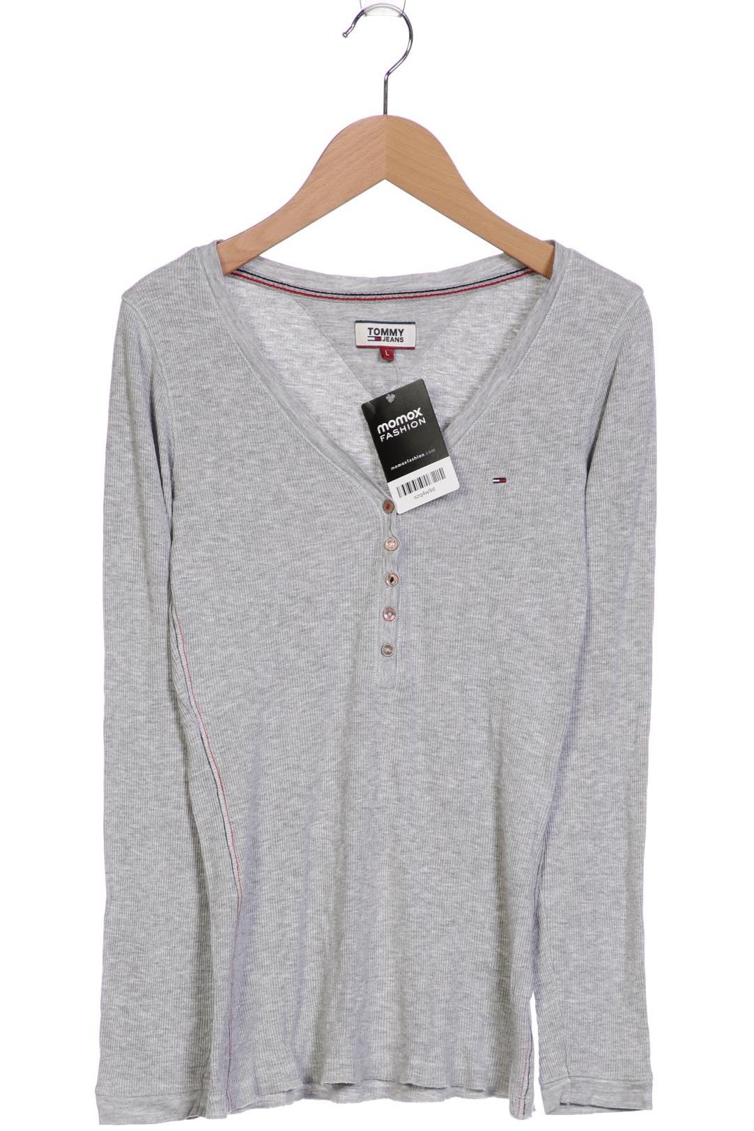 

Tommy Jeans Damen Langarmshirt, grau