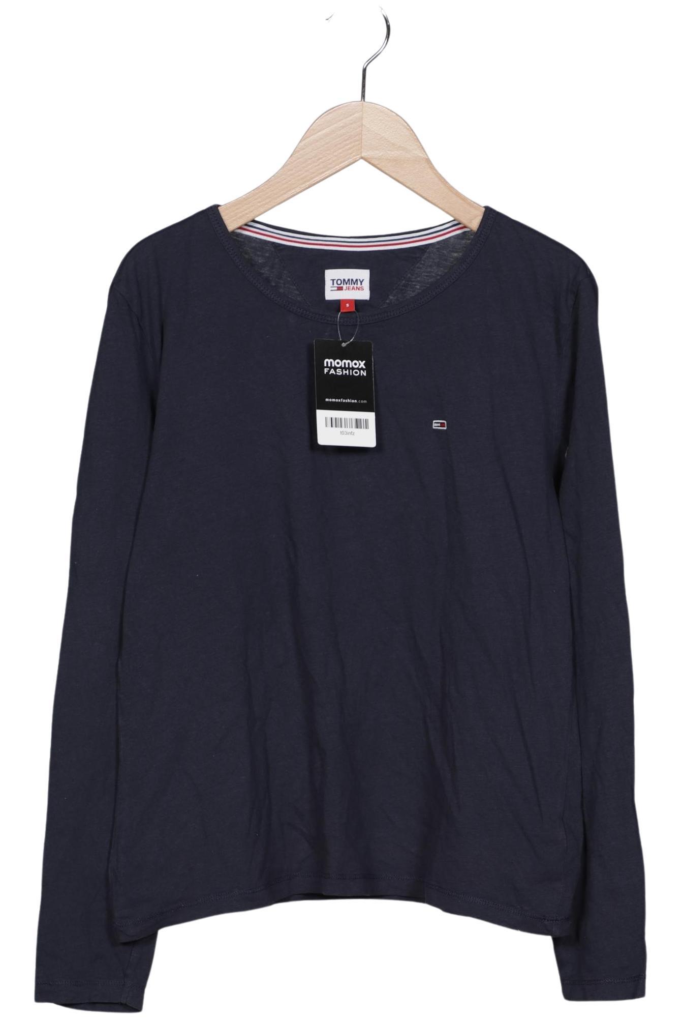 

Tommy Jeans Damen Langarmshirt, marineblau, Gr. 36
