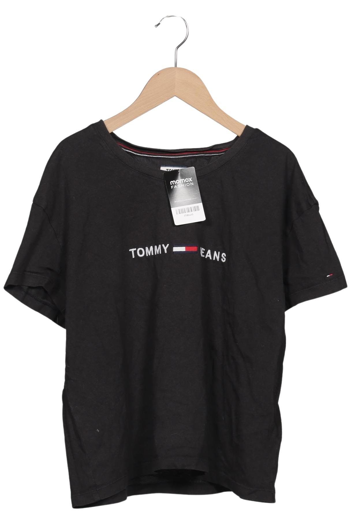 

Tommy Jeans Damen T-Shirt, schwarz, Gr. 38