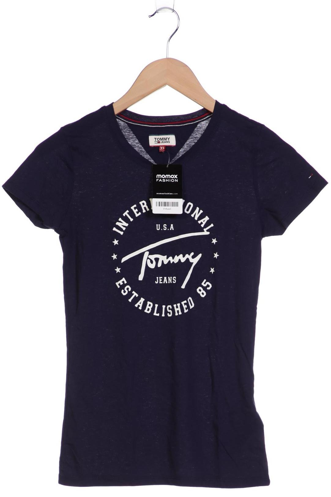 

Tommy Jeans Damen T-Shirt, marineblau, Gr. 34