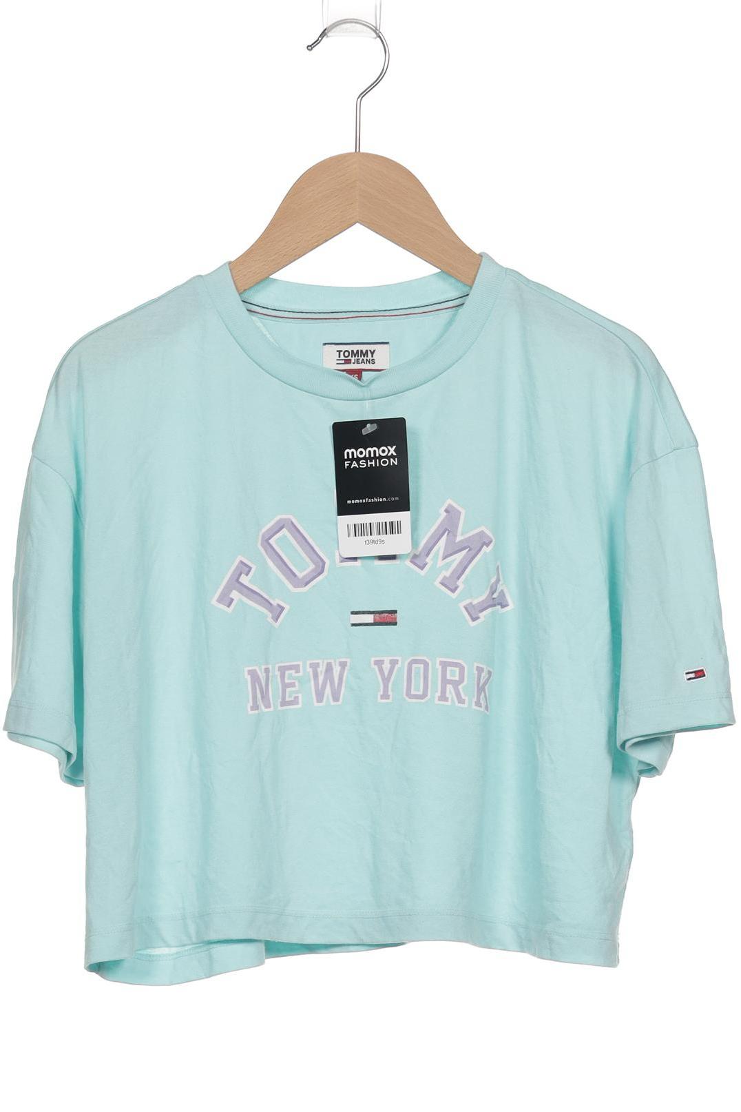 

Tommy Jeans Damen T-Shirt, hellblau, Gr. 34