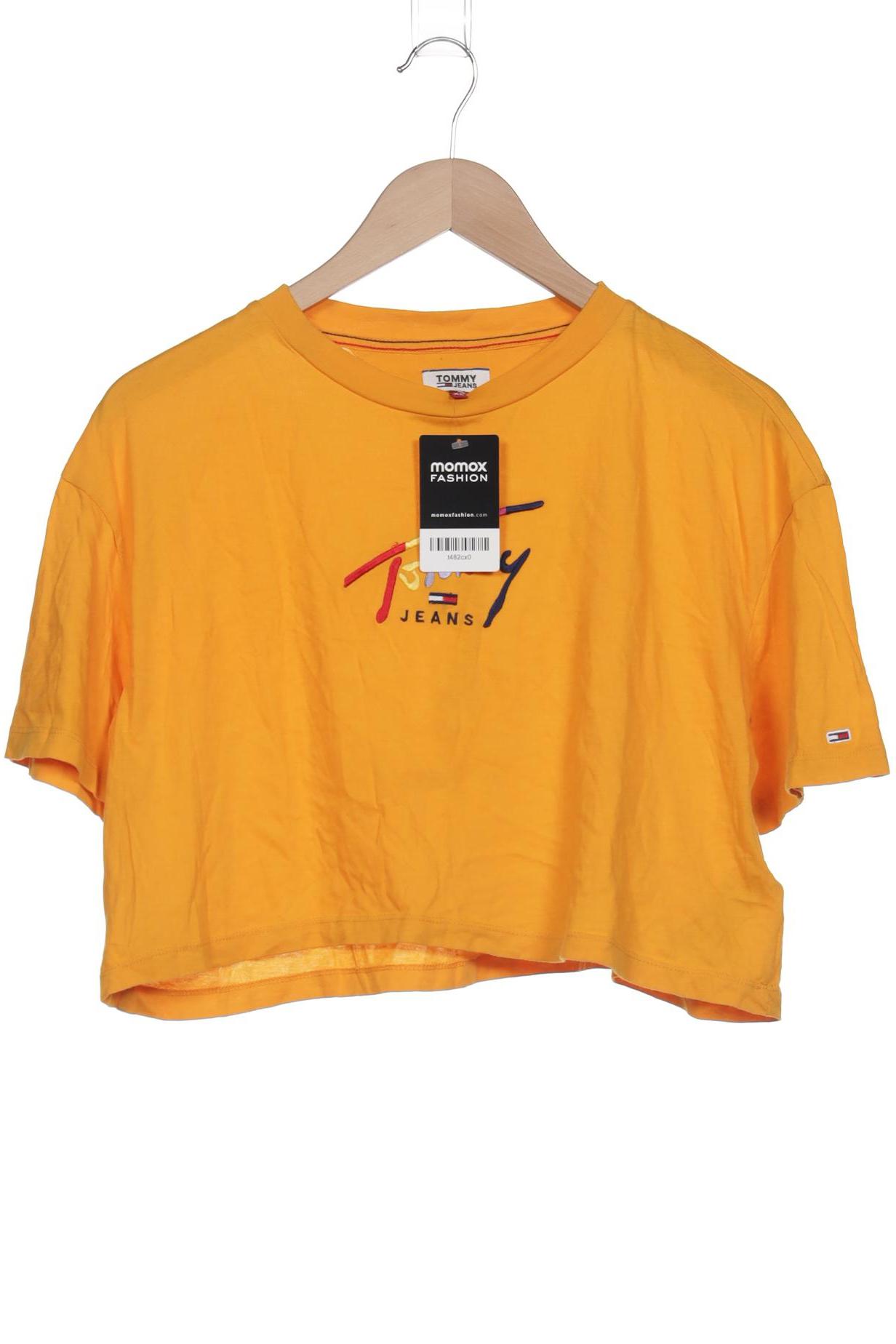 

Tommy Jeans Damen T-Shirt, orange, Gr. 34