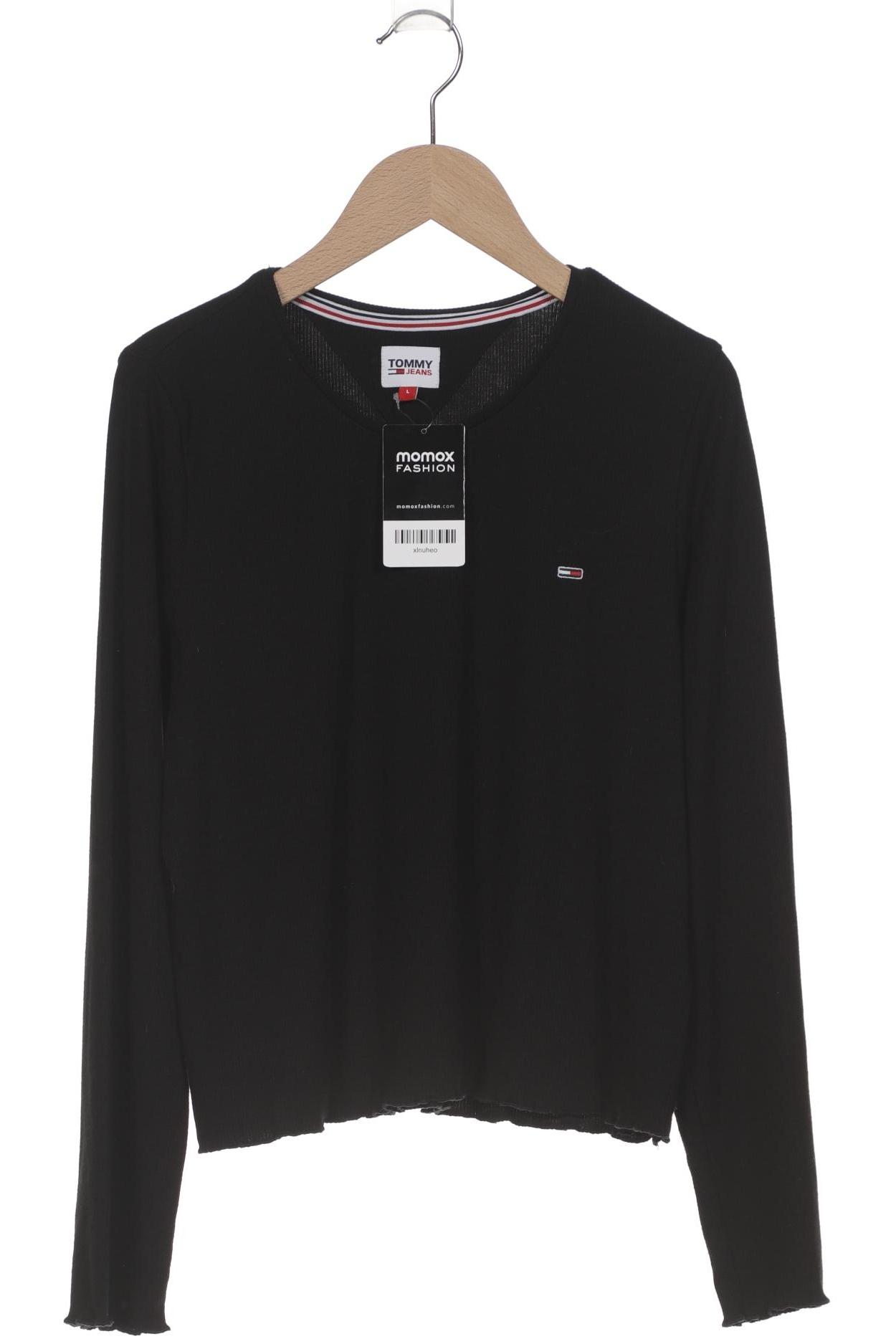 

Tommy Jeans Damen Langarmshirt, schwarz, Gr. 42