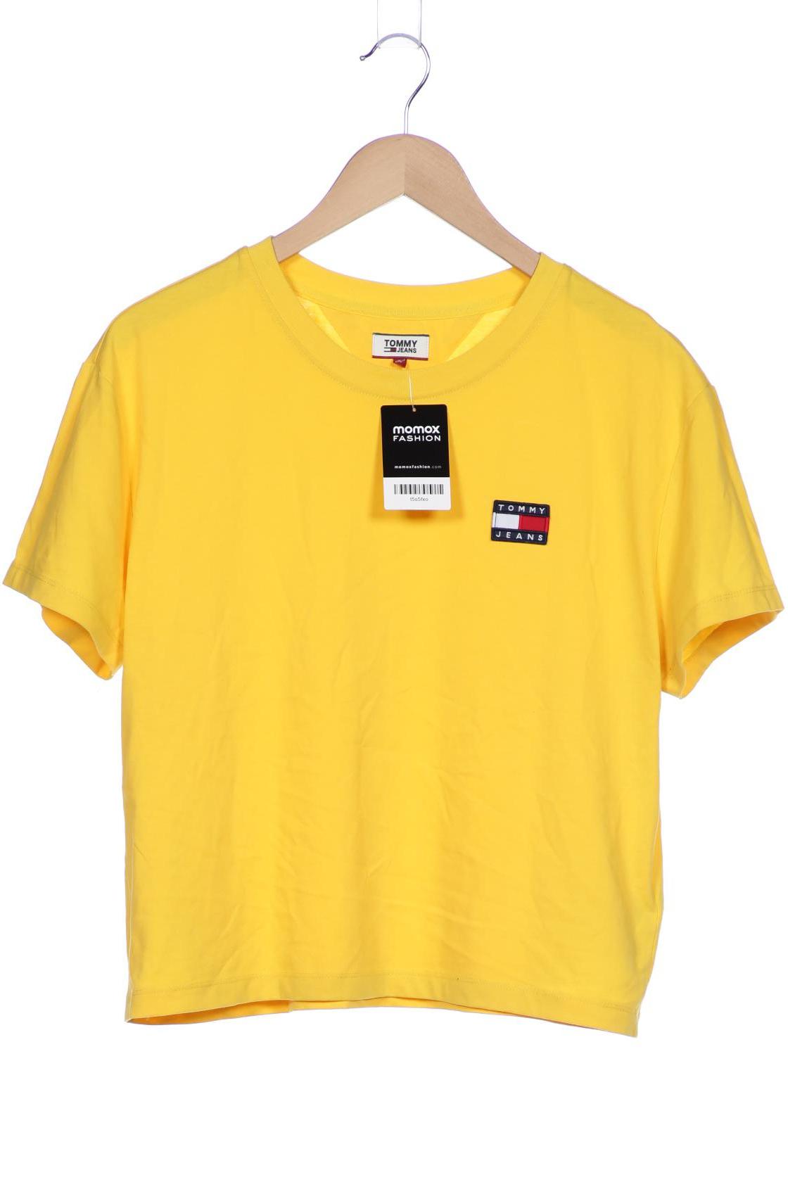 

Tommy Jeans Damen T-Shirt, gelb, Gr. 42