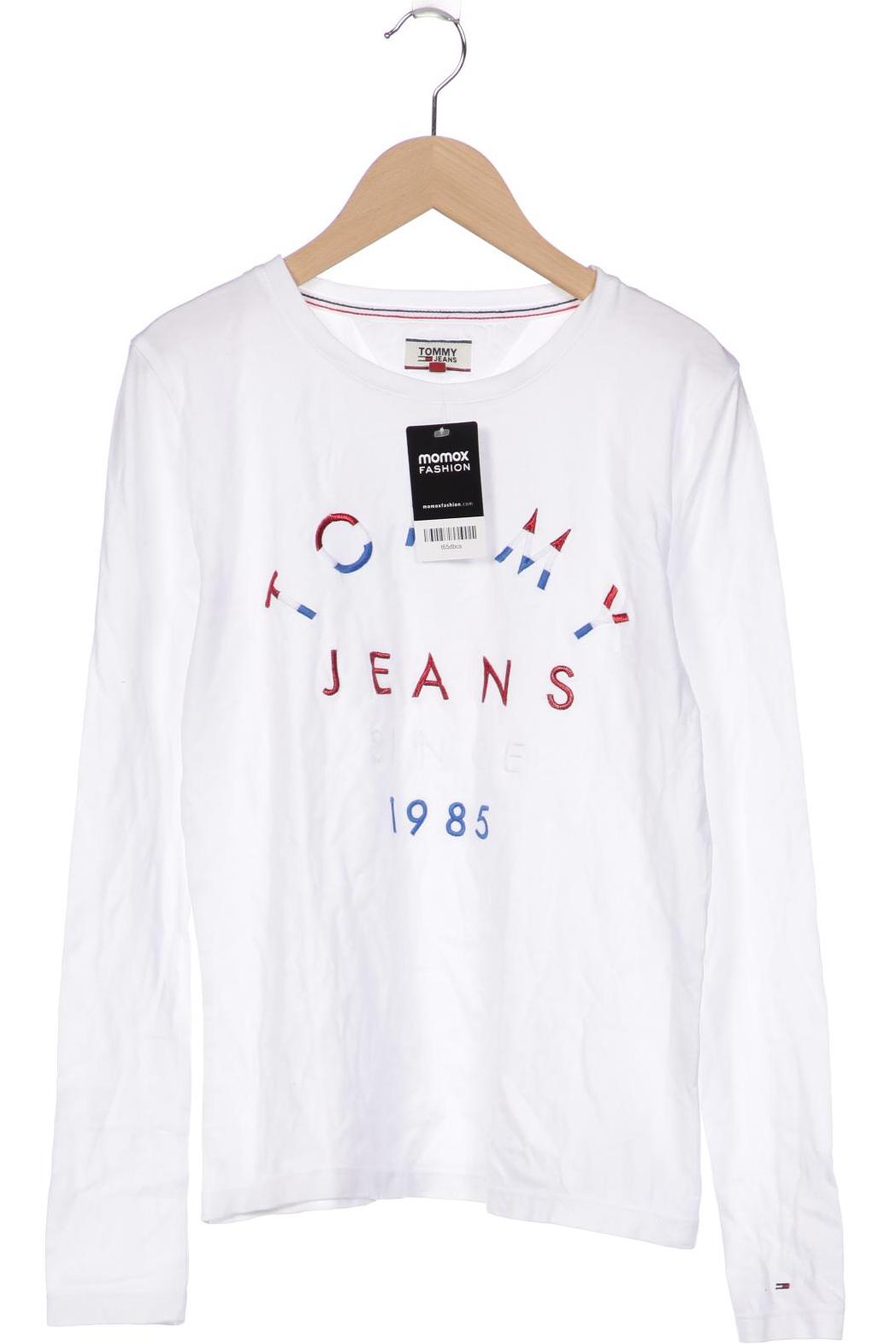 

Tommy Jeans Damen Langarmshirt, weiß