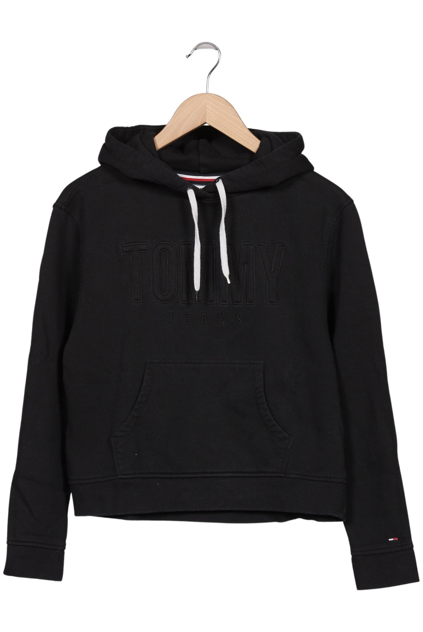 

Tommy Jeans Damen Kapuzenpullover, schwarz, Gr. 38