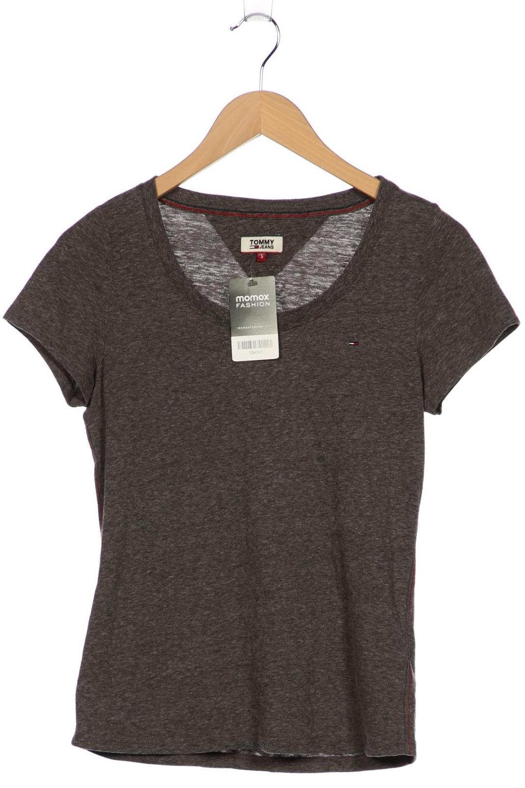 

Tommy Jeans Damen T-Shirt, grau, Gr. 36