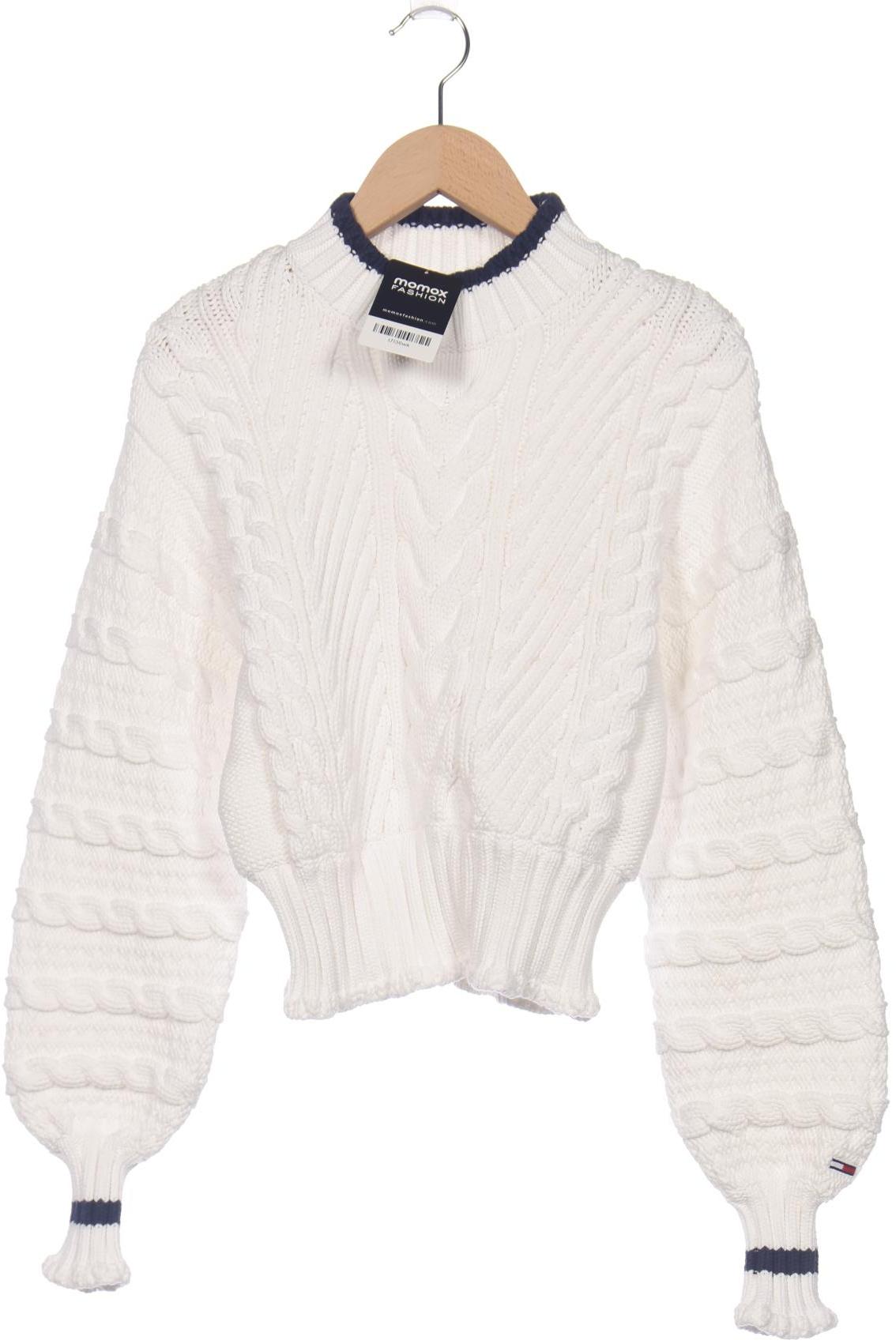

Tommy Jeans Damen Pullover, weiß, Gr. 32