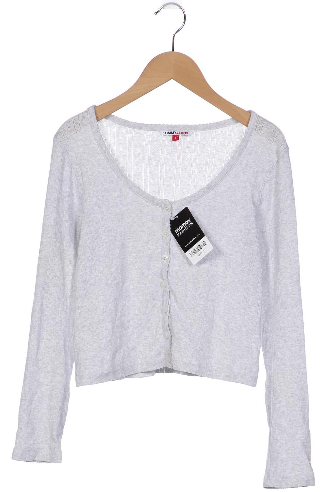 

Tommy Jeans Damen Strickjacke, grau, Gr. 36