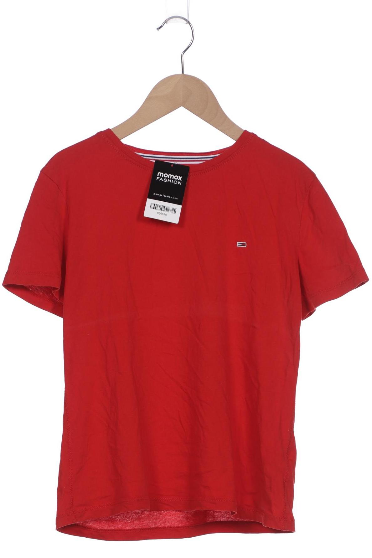 

Tommy Jeans Damen T-Shirt, rot, Gr. 36