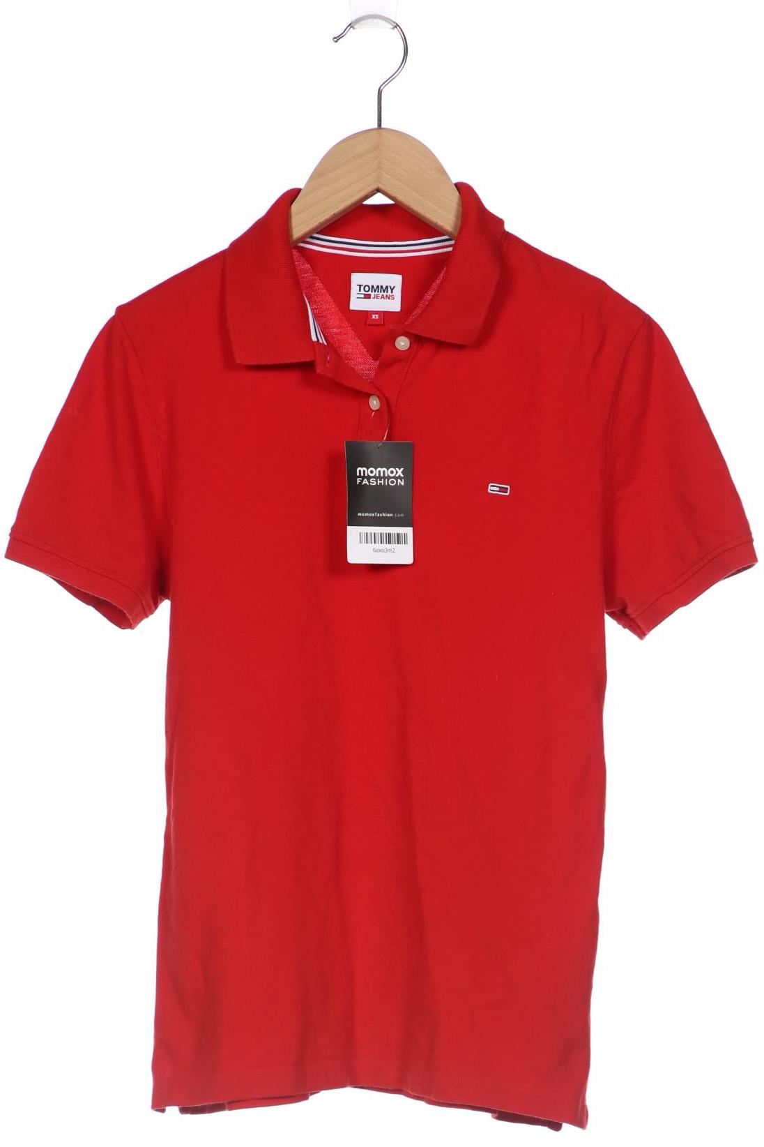 

Tommy Jeans Damen Poloshirt, rot