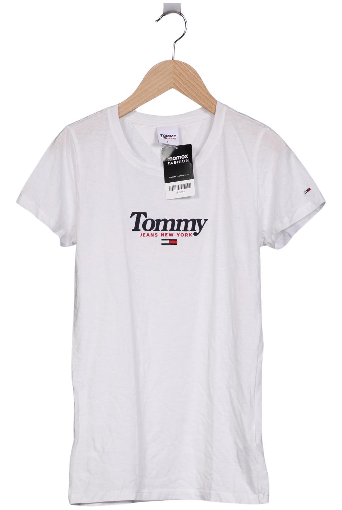 

Tommy Jeans Damen T-Shirt, weiß, Gr. 36