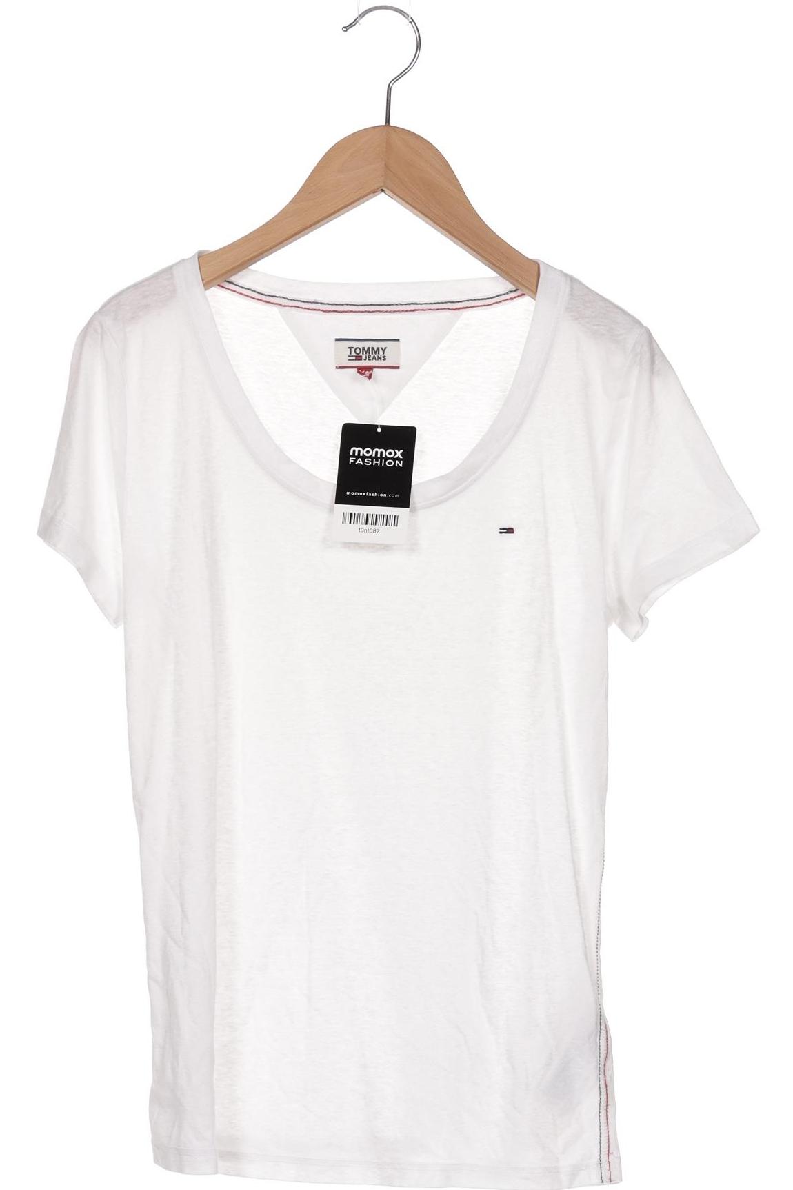 

Tommy Jeans Damen T-Shirt, weiß, Gr. 34