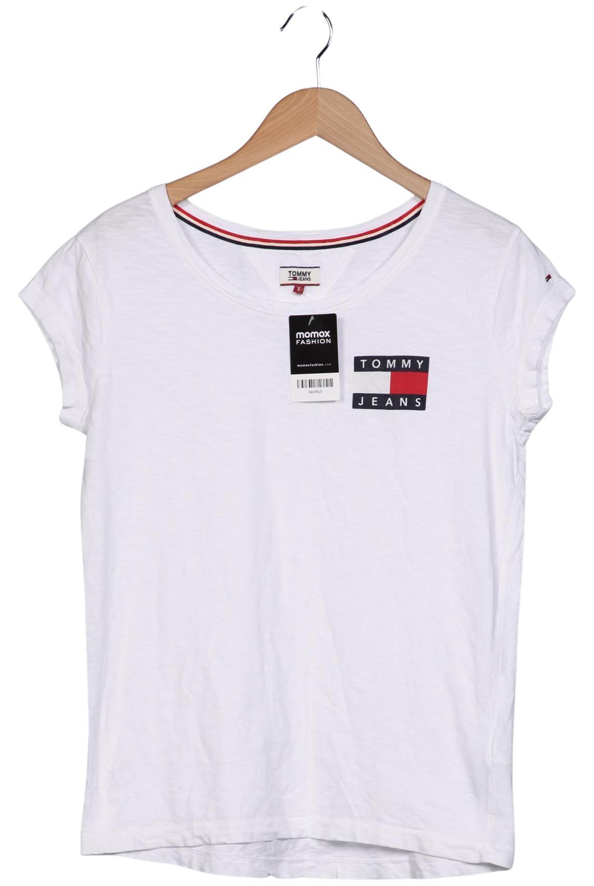

Tommy Jeans Damen T-Shirt, weiß, Gr. 36