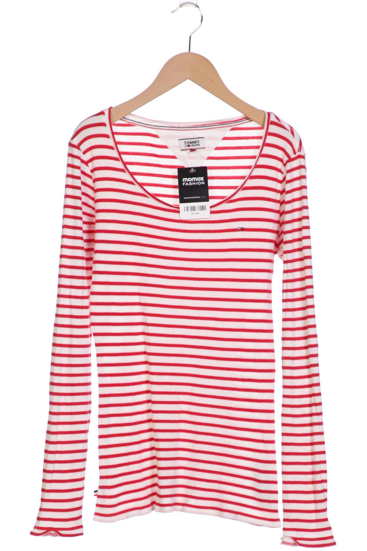 

Tommy Jeans Damen Langarmshirt, rot, Gr. 44