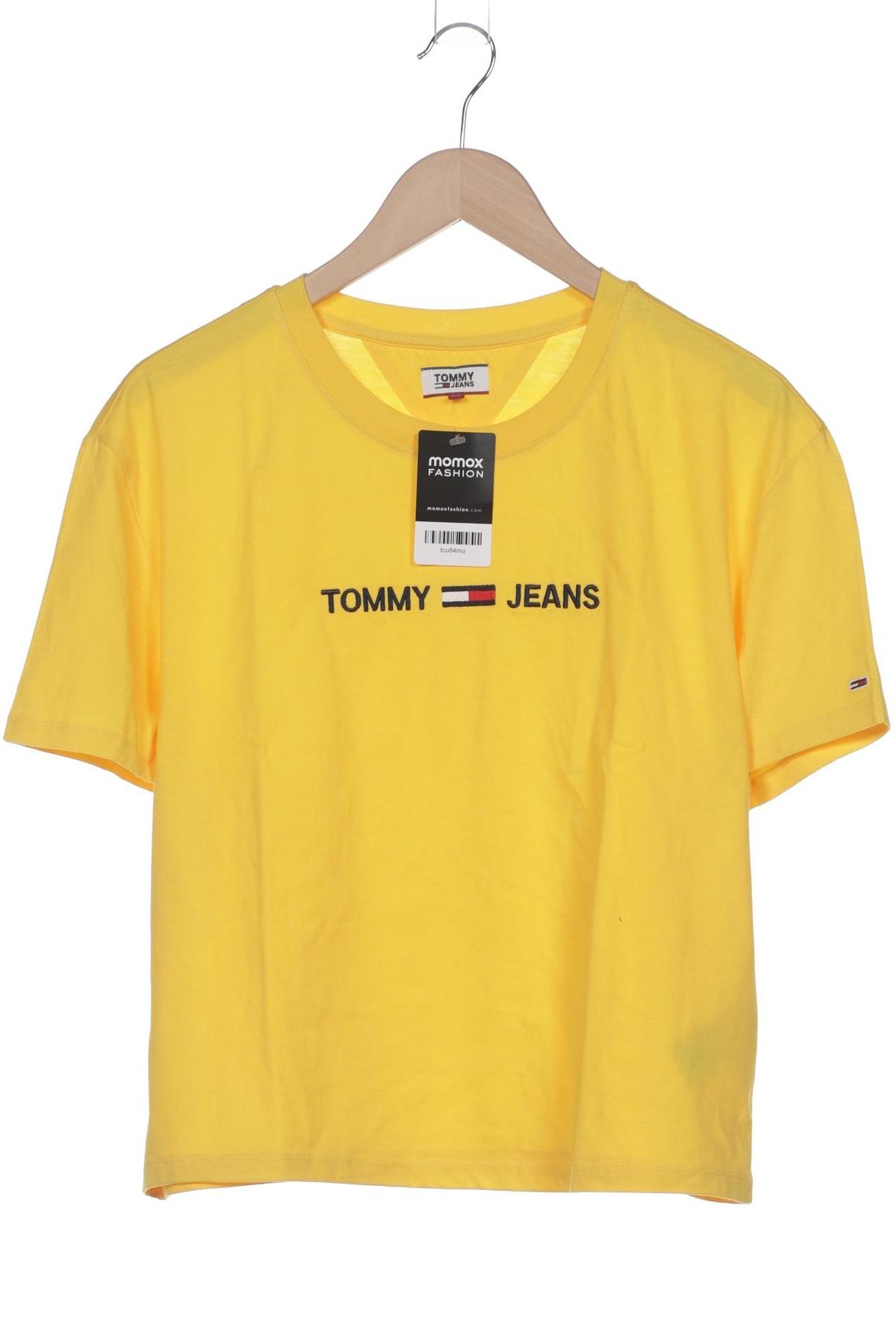 

Tommy Jeans Damen T-Shirt, gelb, Gr. 44