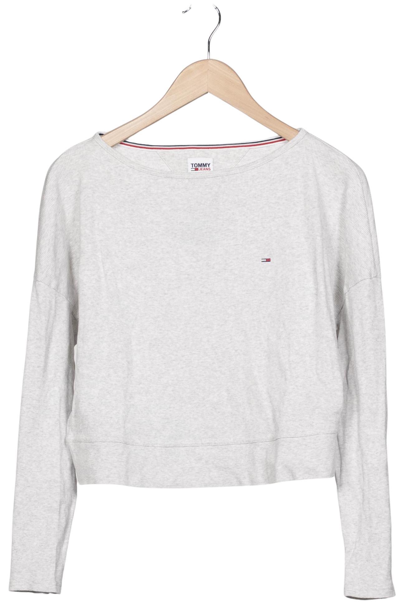 

Tommy Jeans Damen Langarmshirt, grau, Gr. 36