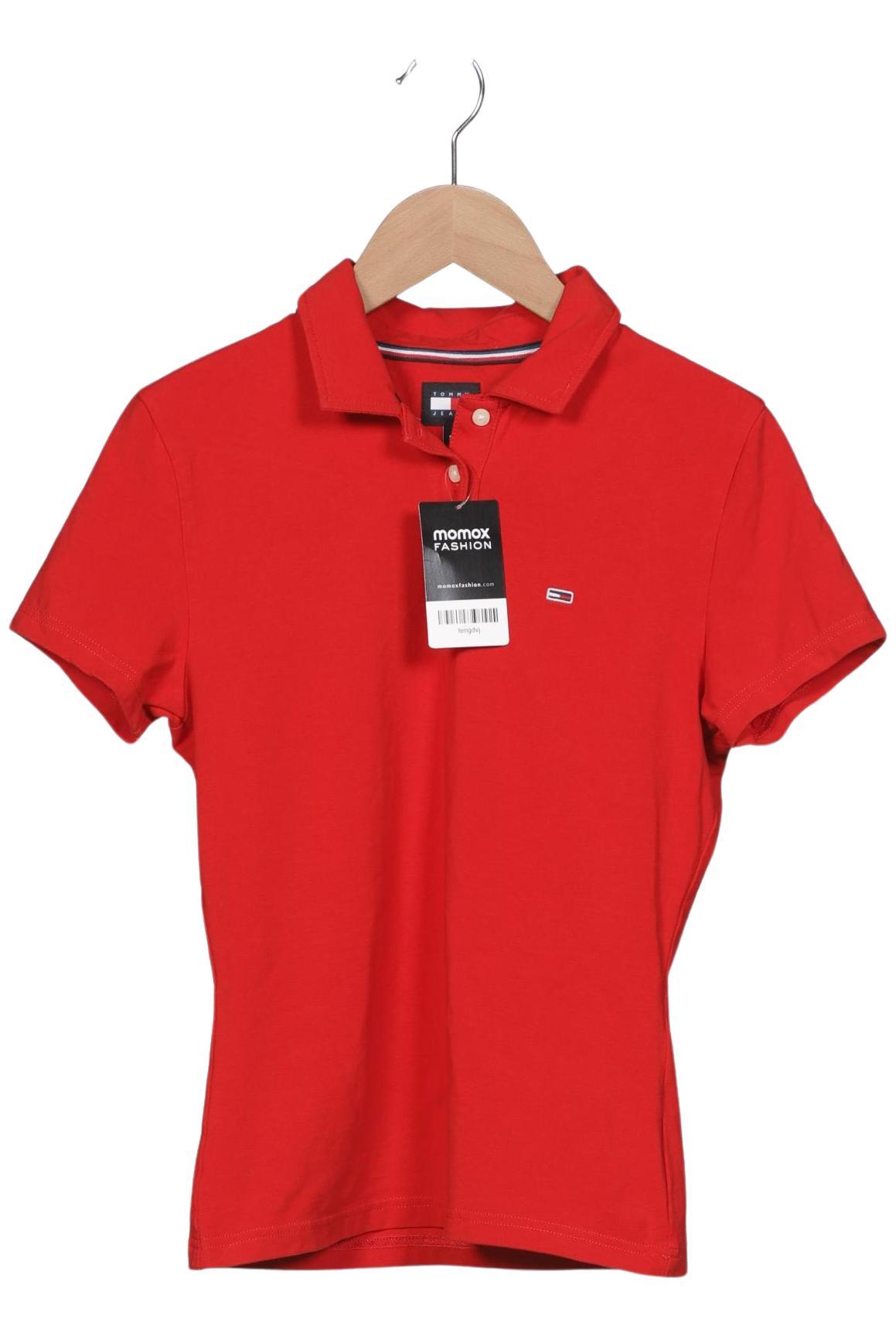 

Tommy Jeans Damen Poloshirt, rot, Gr. 36