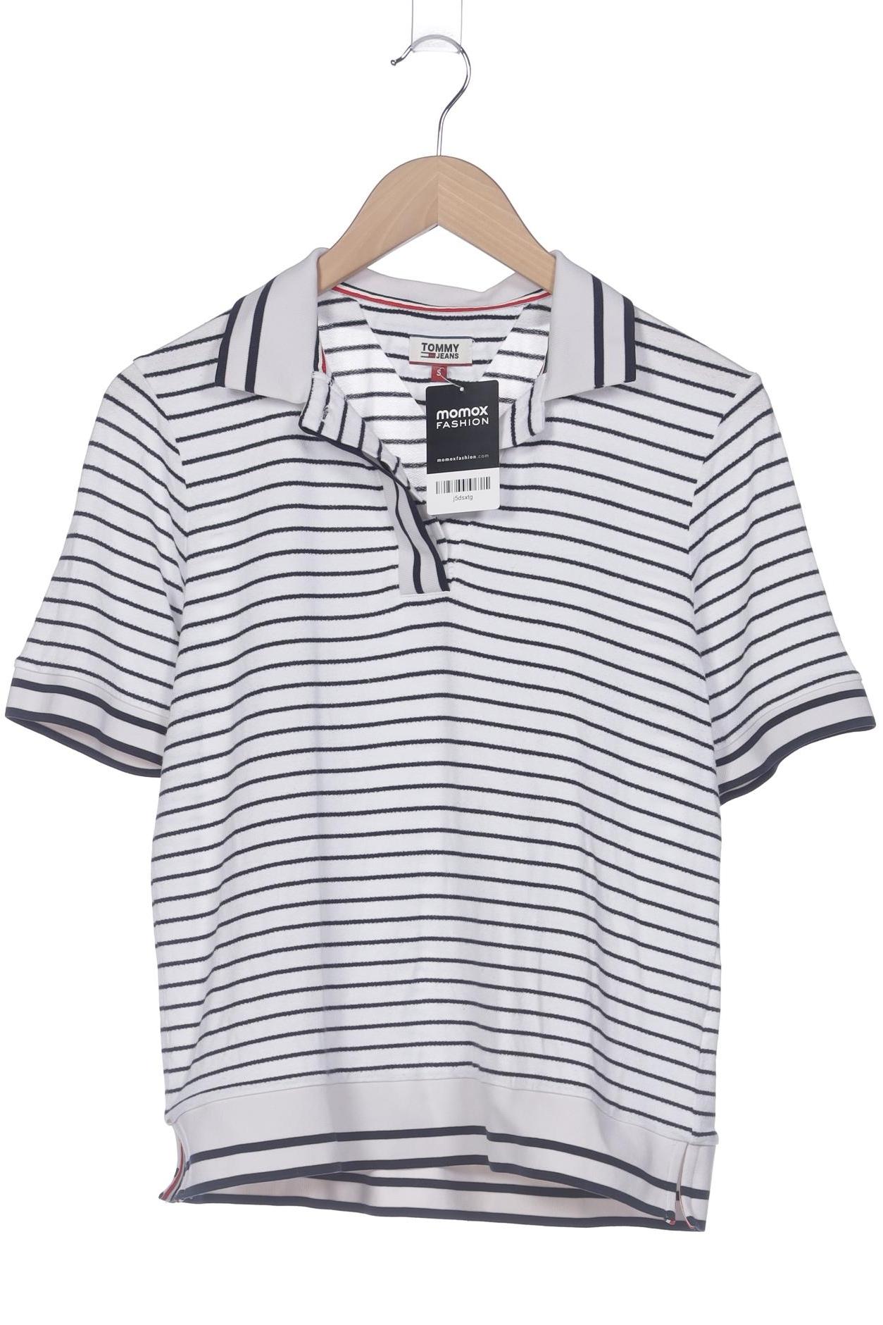 

Tommy Jeans Damen Poloshirt, weiß, Gr. 36