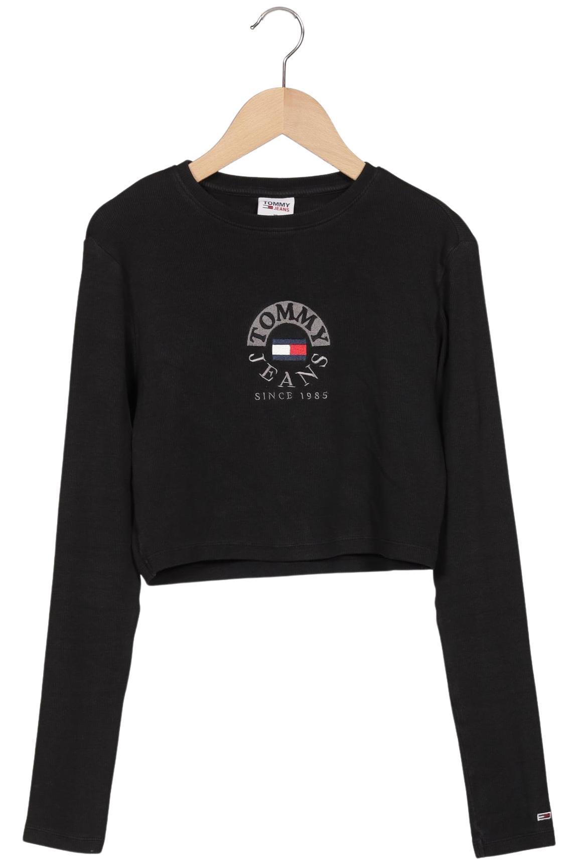 

Tommy Jeans Damen Langarmshirt, schwarz, Gr. 34