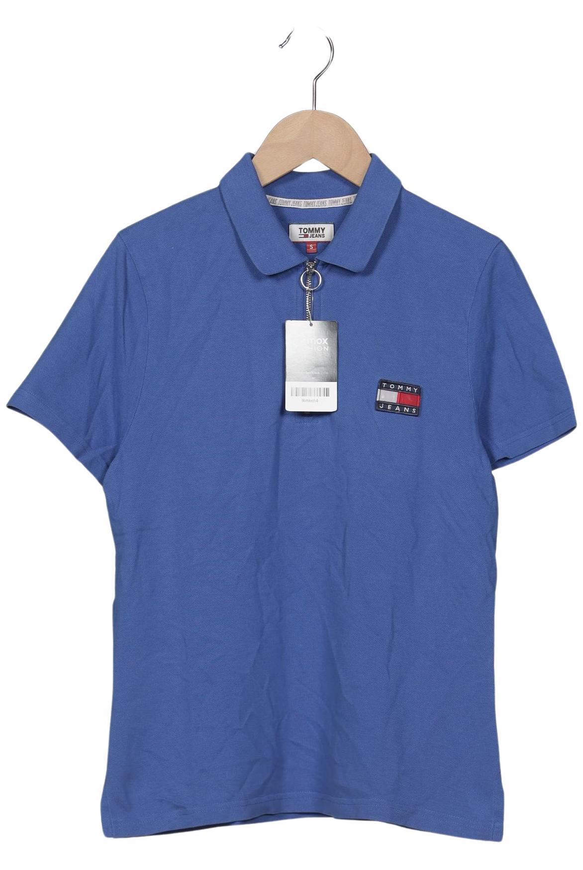 

Tommy Jeans Damen Poloshirt, blau, Gr. 36