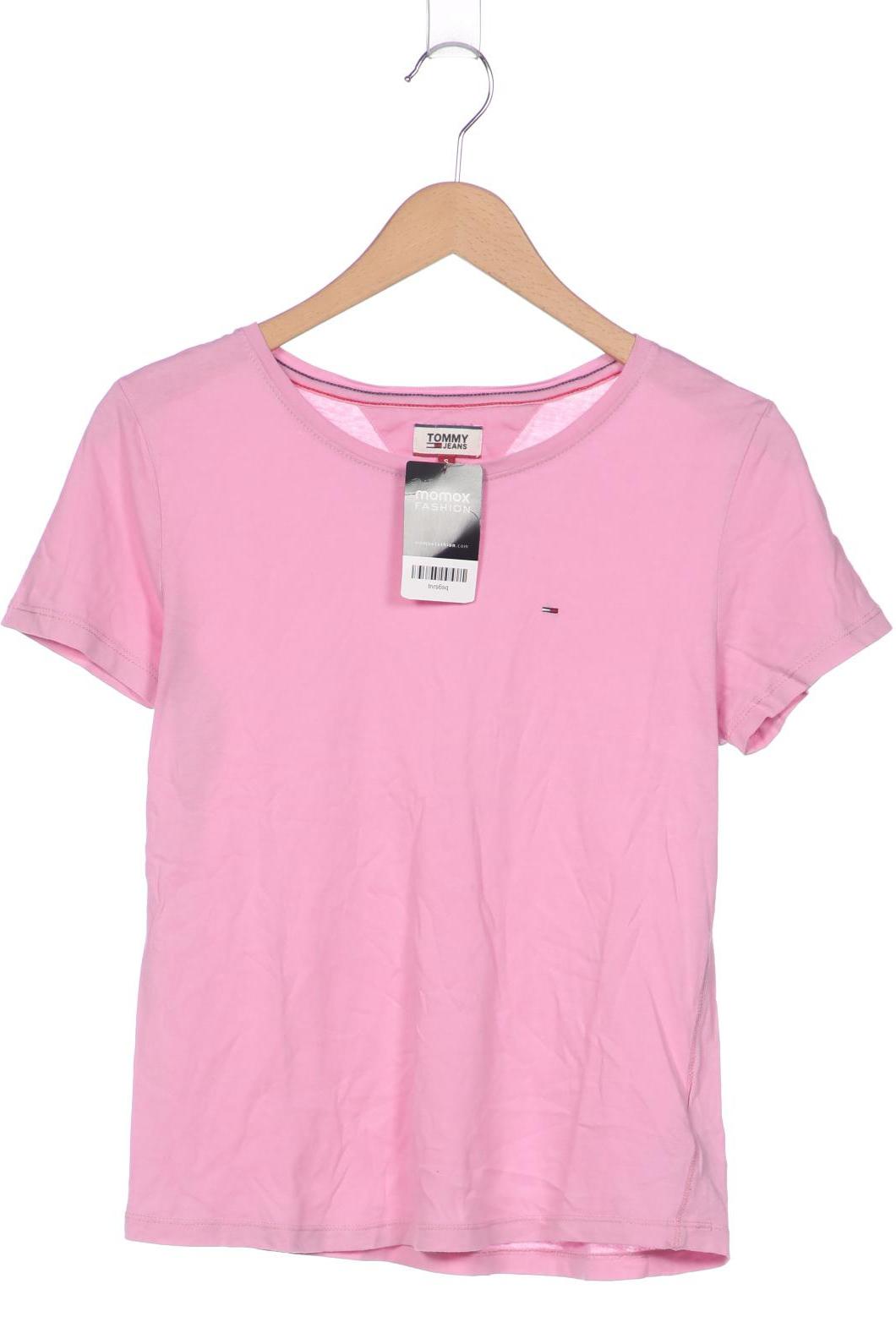 

Tommy Jeans Damen T-Shirt, pink, Gr. 36