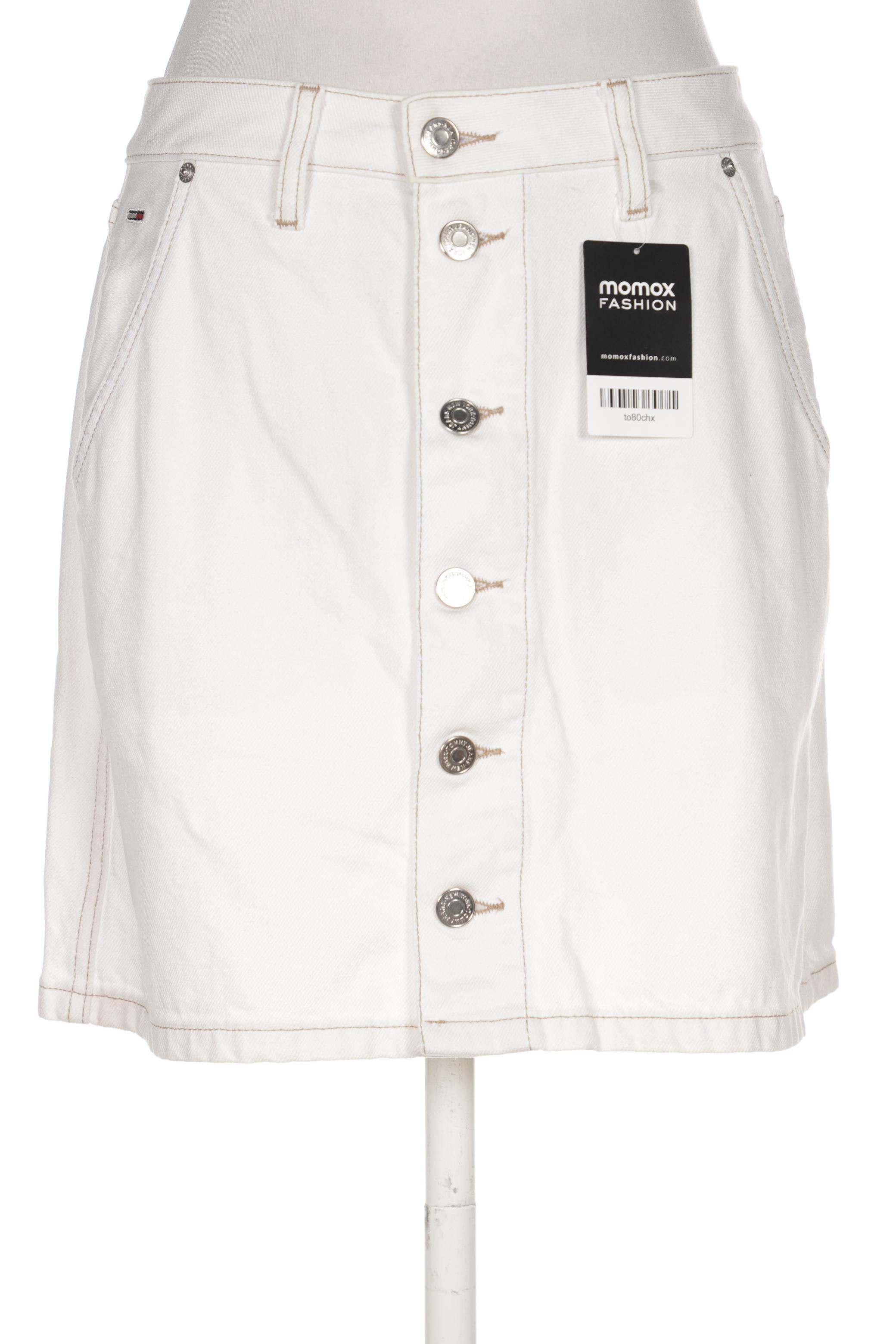 

Tommy Jeans Damen Rock, cremeweiß, Gr. 27