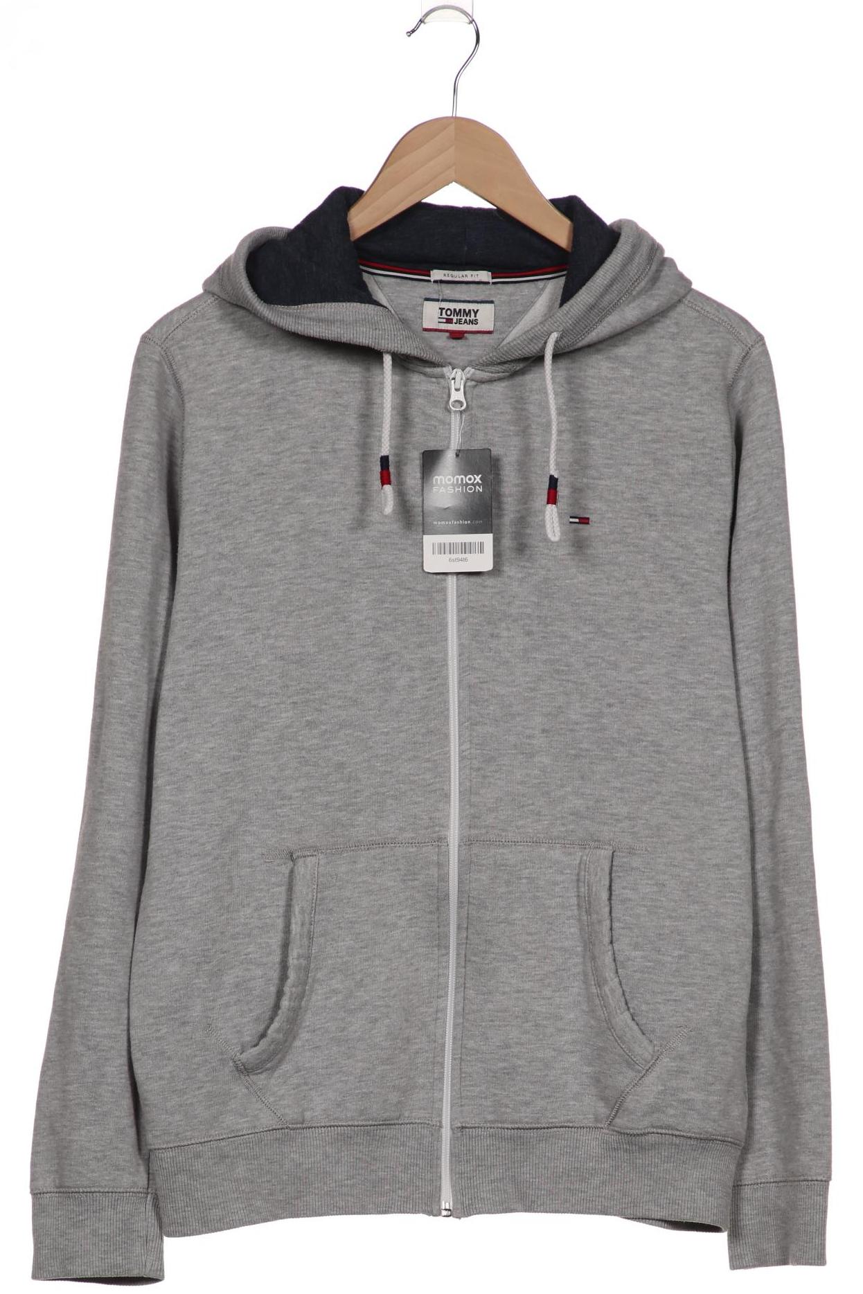 

Tommy Jeans Damen Kapuzenpullover, grau, Gr. 42