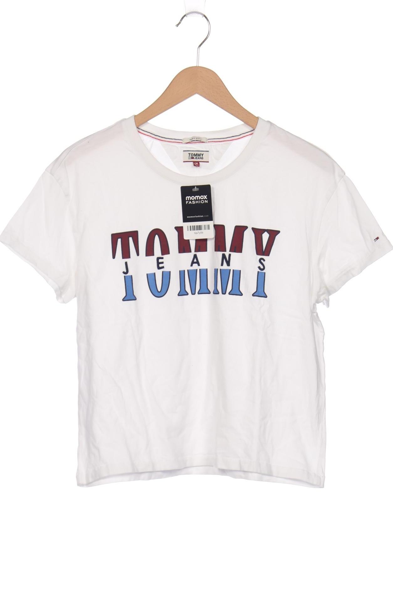 

Tommy Jeans Damen T-Shirt, weiß, Gr. 38