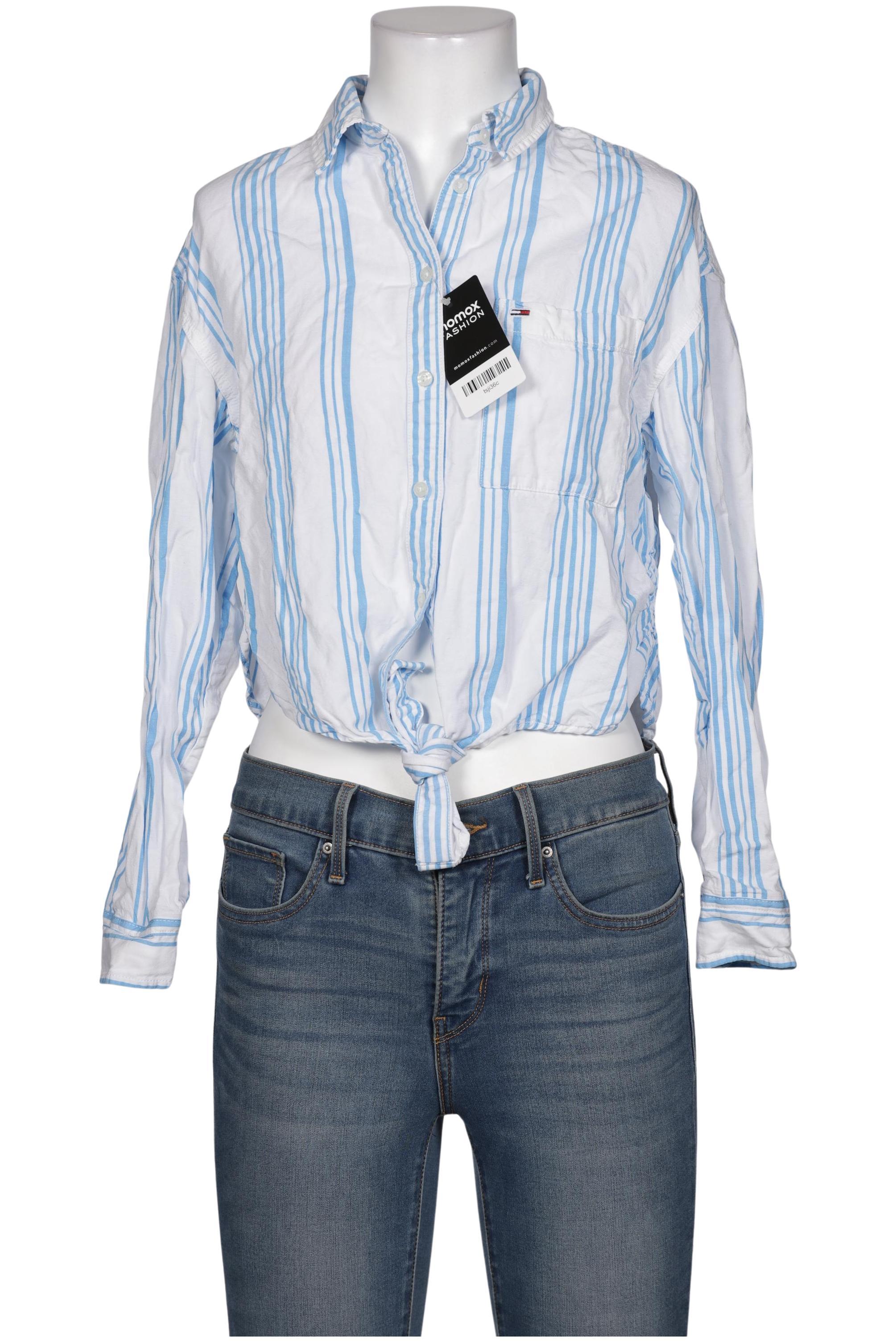 

Tommy Jeans Damen Bluse, weiß, Gr. 36