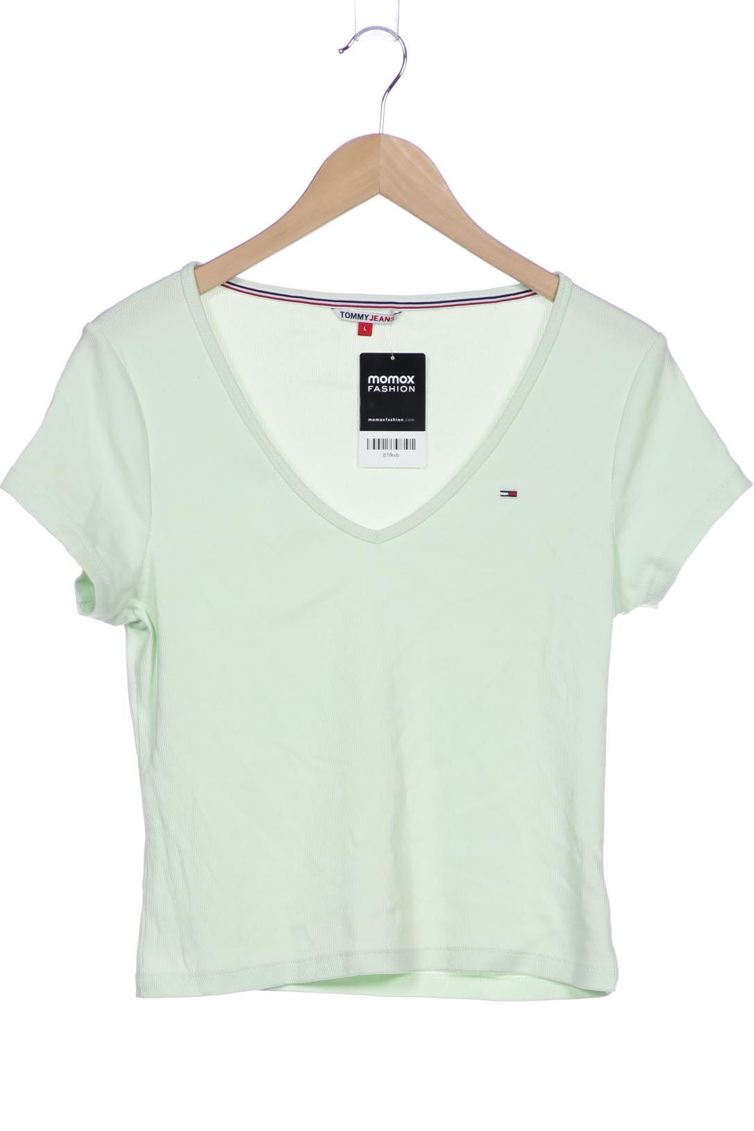 

Tommy Jeans Damen T-Shirt, hellgrün, Gr. 42