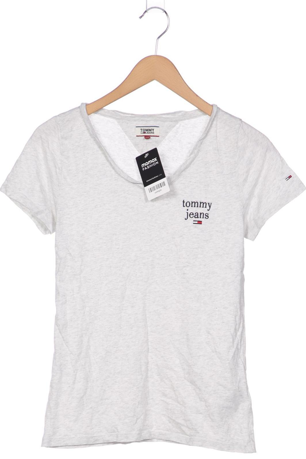 

Tommy Jeans Damen T-Shirt, grau, Gr. 34