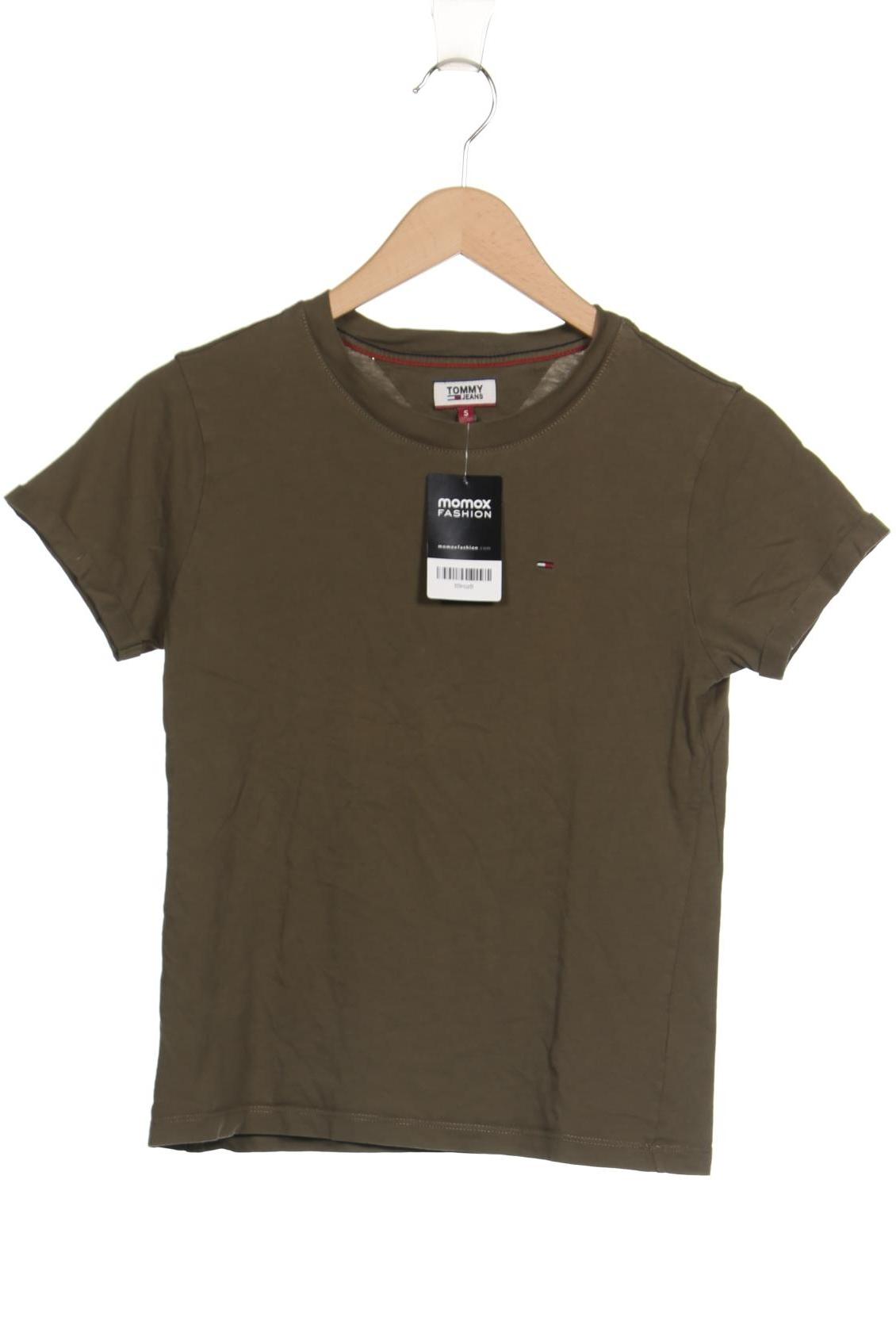 

Tommy Jeans Damen T-Shirt, grün, Gr. 36