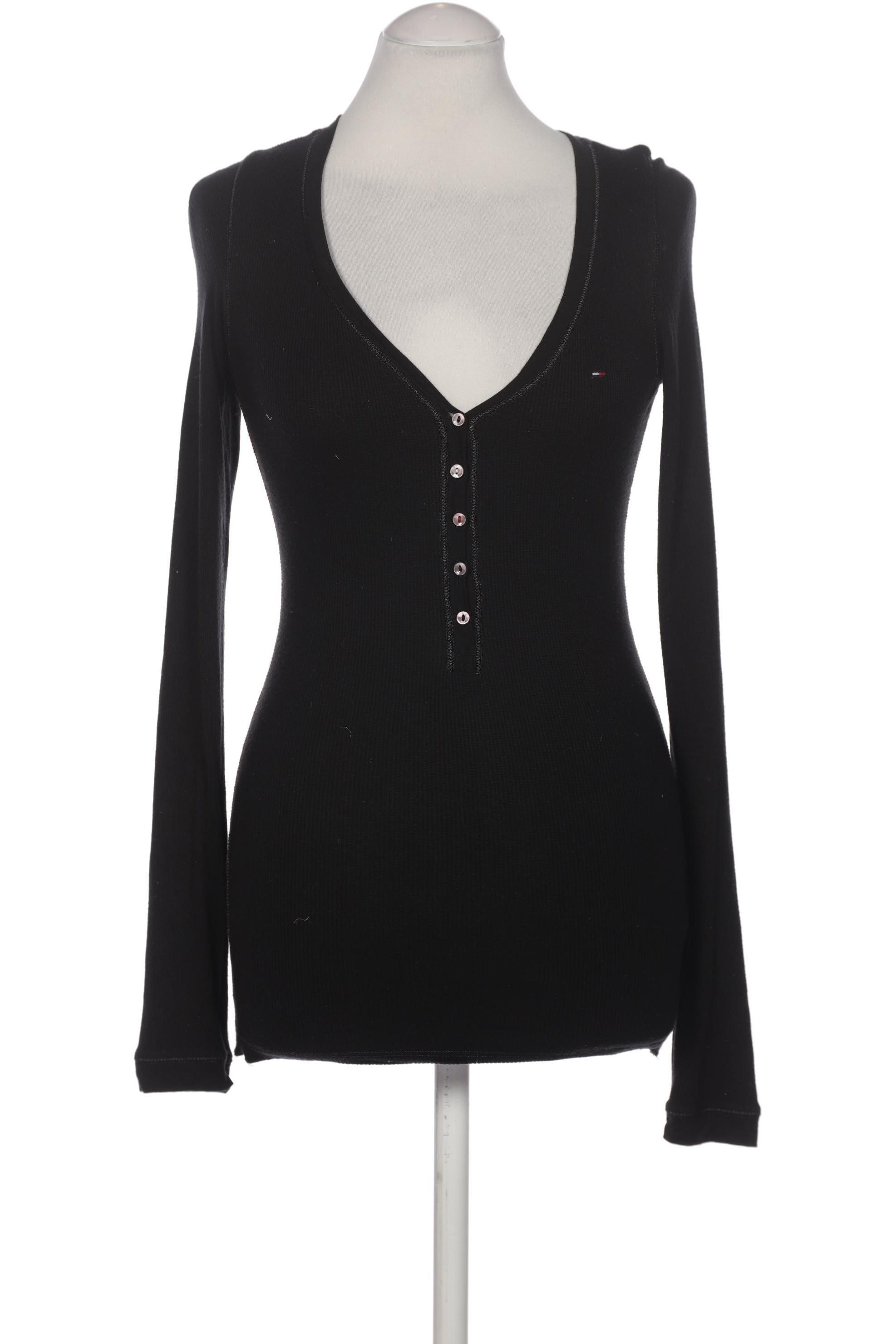

Tommy Jeans Damen Langarmshirt, schwarz, Gr. 36