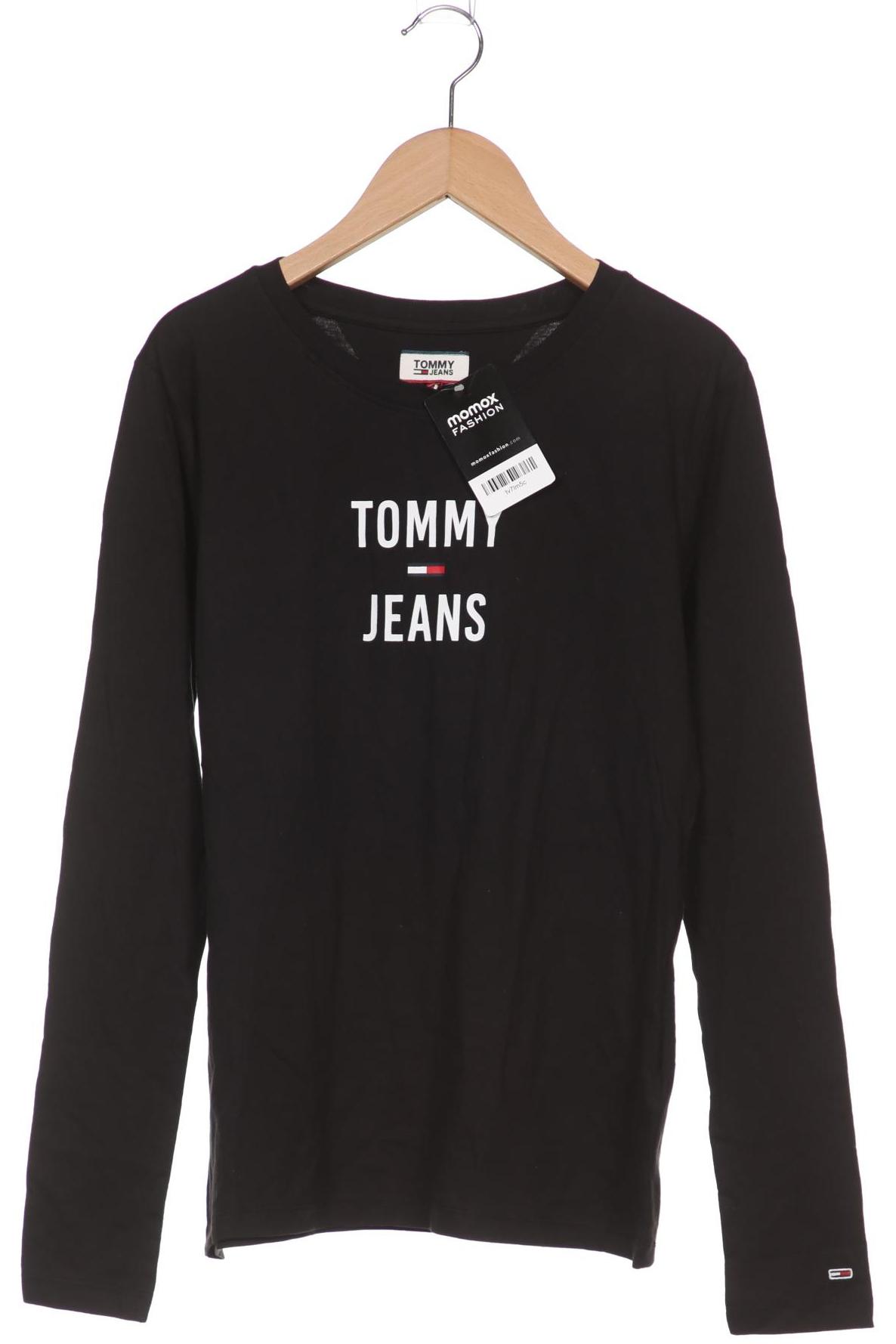 

Tommy Jeans Damen Langarmshirt, schwarz, Gr. 36