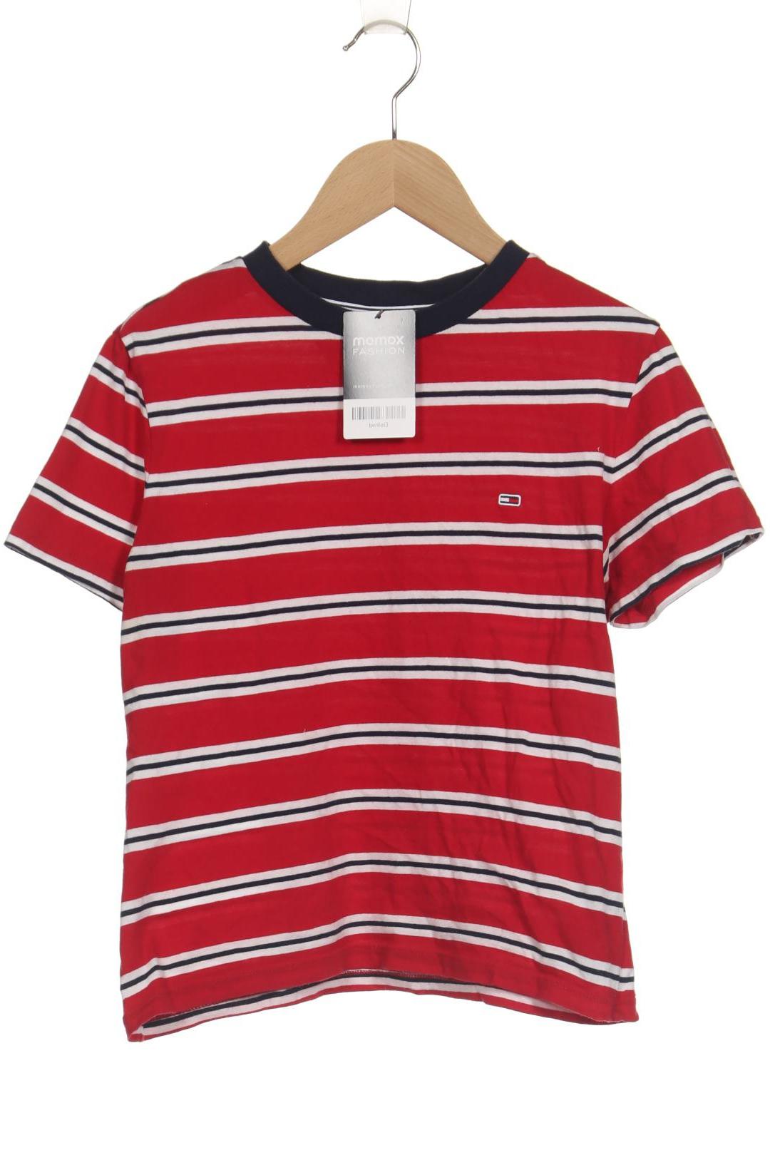 

Tommy Jeans Damen T-Shirt, rot, Gr. 36