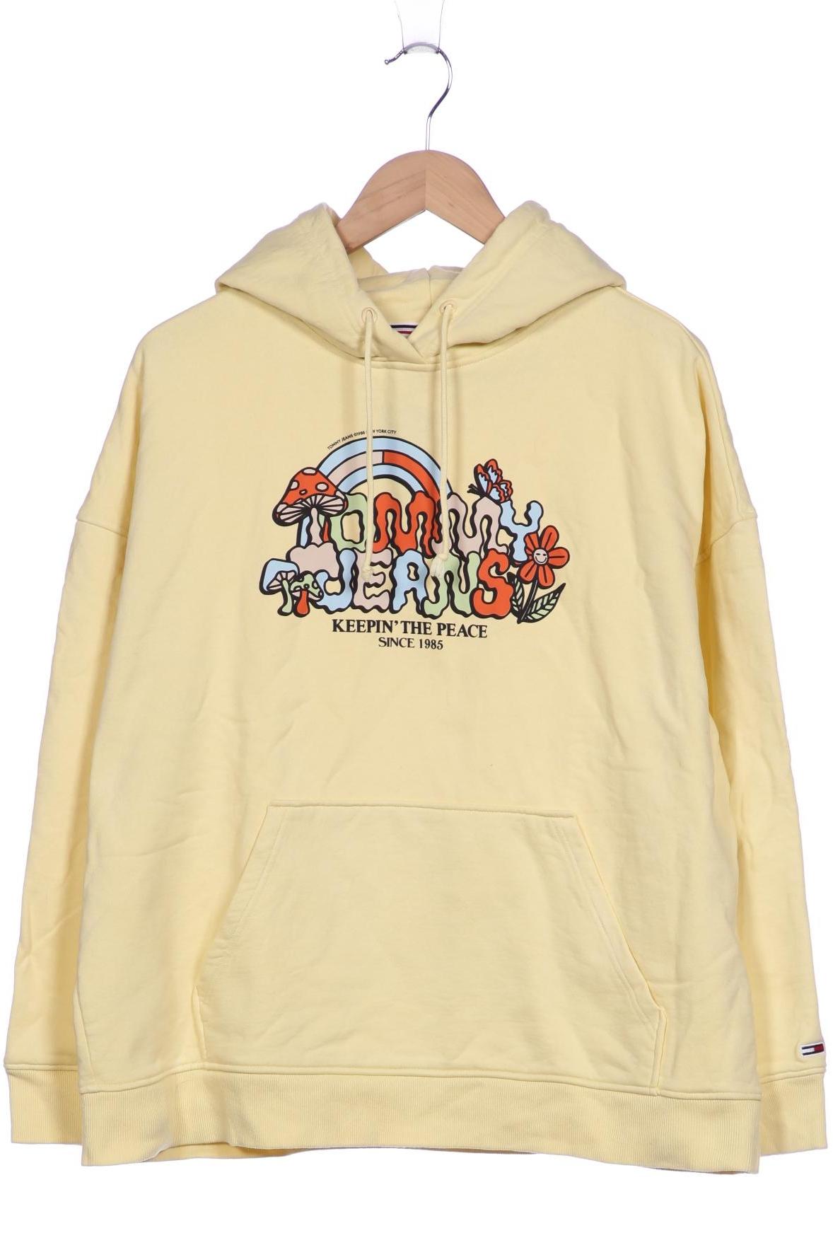 

Tommy Jeans Damen Kapuzenpullover, gelb, Gr. 44