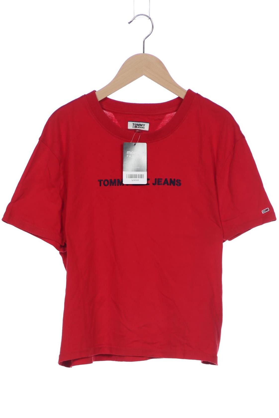 

Tommy Jeans Damen T-Shirt, rot, Gr. 38